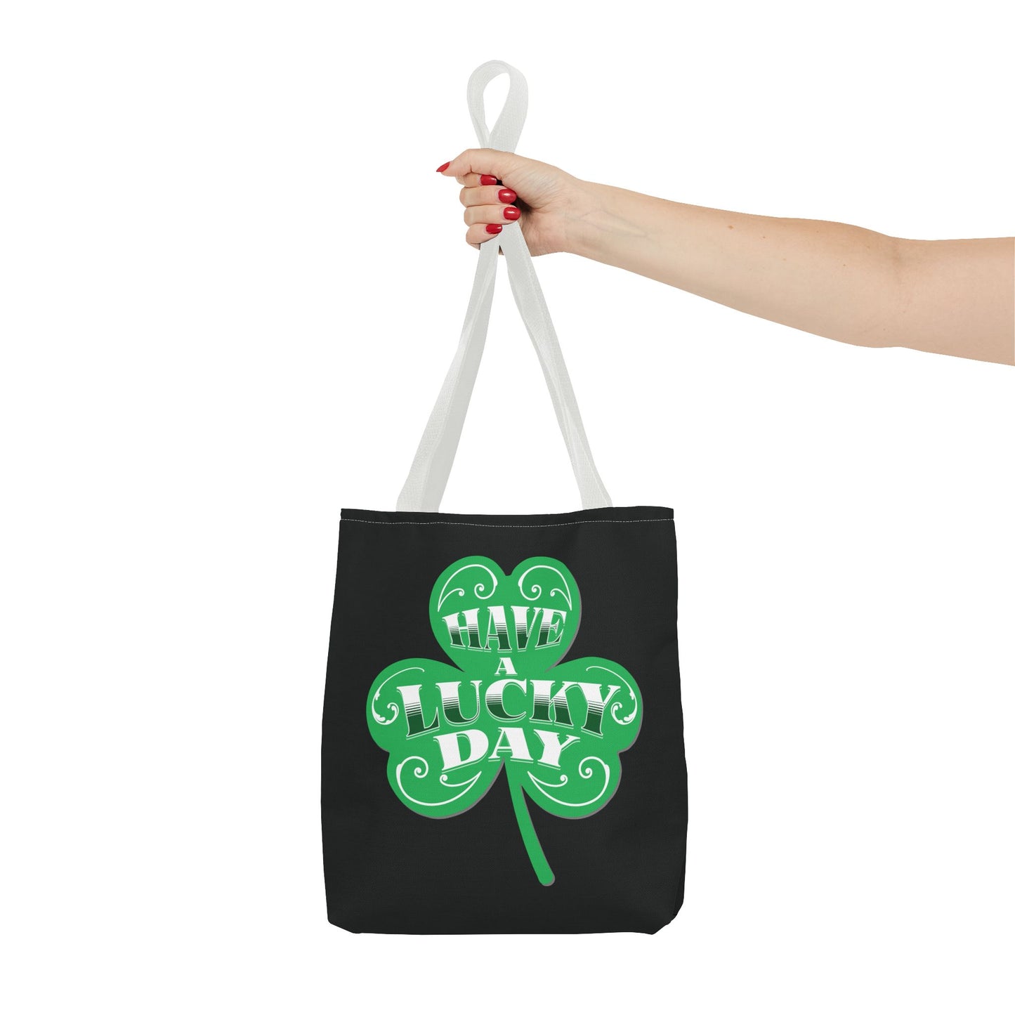 St. Patrick's Day Tote Bag | Lucky Clover Design, Reusable Shopping Bag, Eco-Friendly Gift, Holiday Accessory