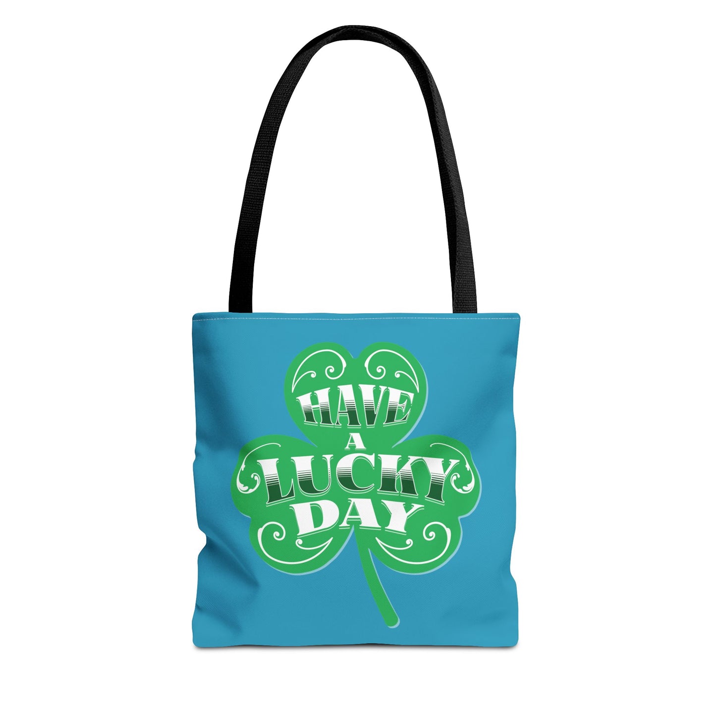 Lucky Day Tote Bag - St. Patrick's Day Gift, Shamrock Design, Eco-Friendly Bag, Fun Everyday Tote, Perfect for Luck!