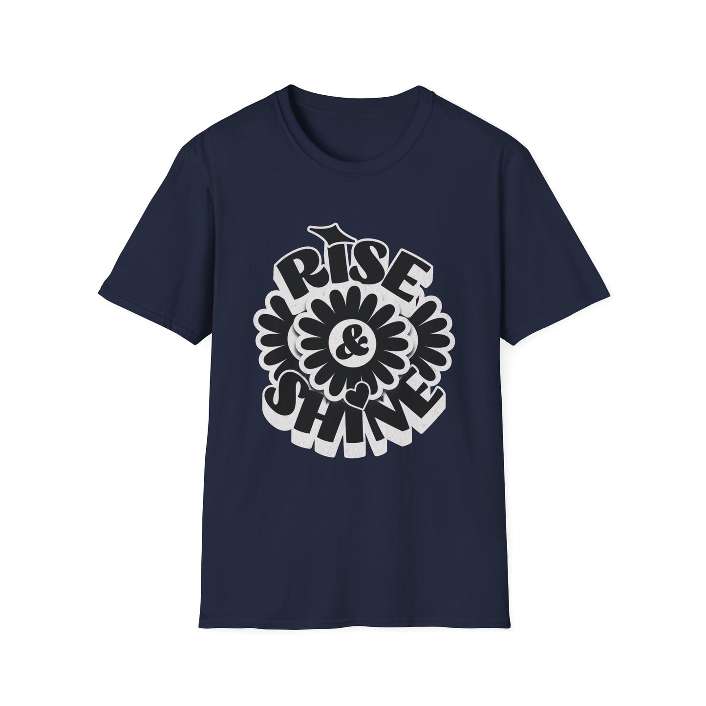 Rise & Shine T-Shirt, Morning Graphic Tee, Unisex Tee, Inspirational Shirt, Gift for Him or Her