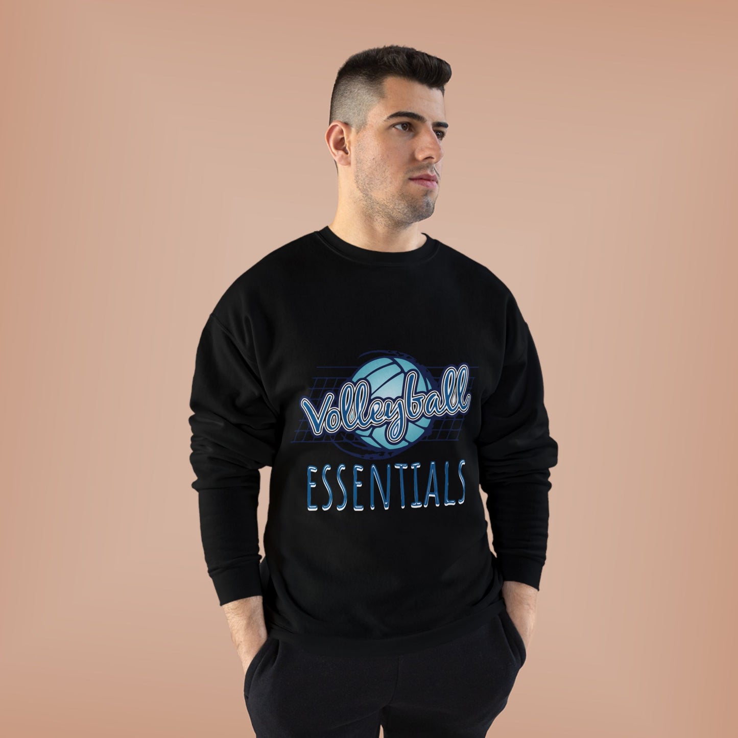 Unisex Eco-Friendly Crewneck Sweatshirt, Cozy Retro Essentials Sweatshirt, Casual Wear, Gift for Her, Hoodie Alternative, Fall Fashion
