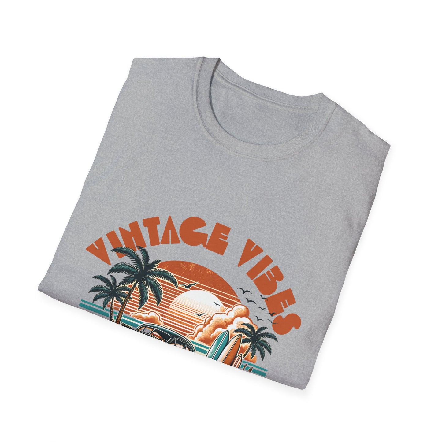 Vintage Vibe T-Shirt - Unisex Softstyle