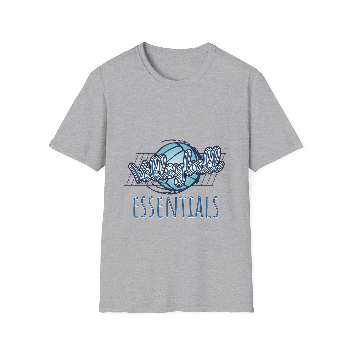 Volleyball Essentials Unisex T-Shirt, Casual Wear, Sports Gift, Team Spirit Apparel, Summer Fashion, Beach Day Outfit