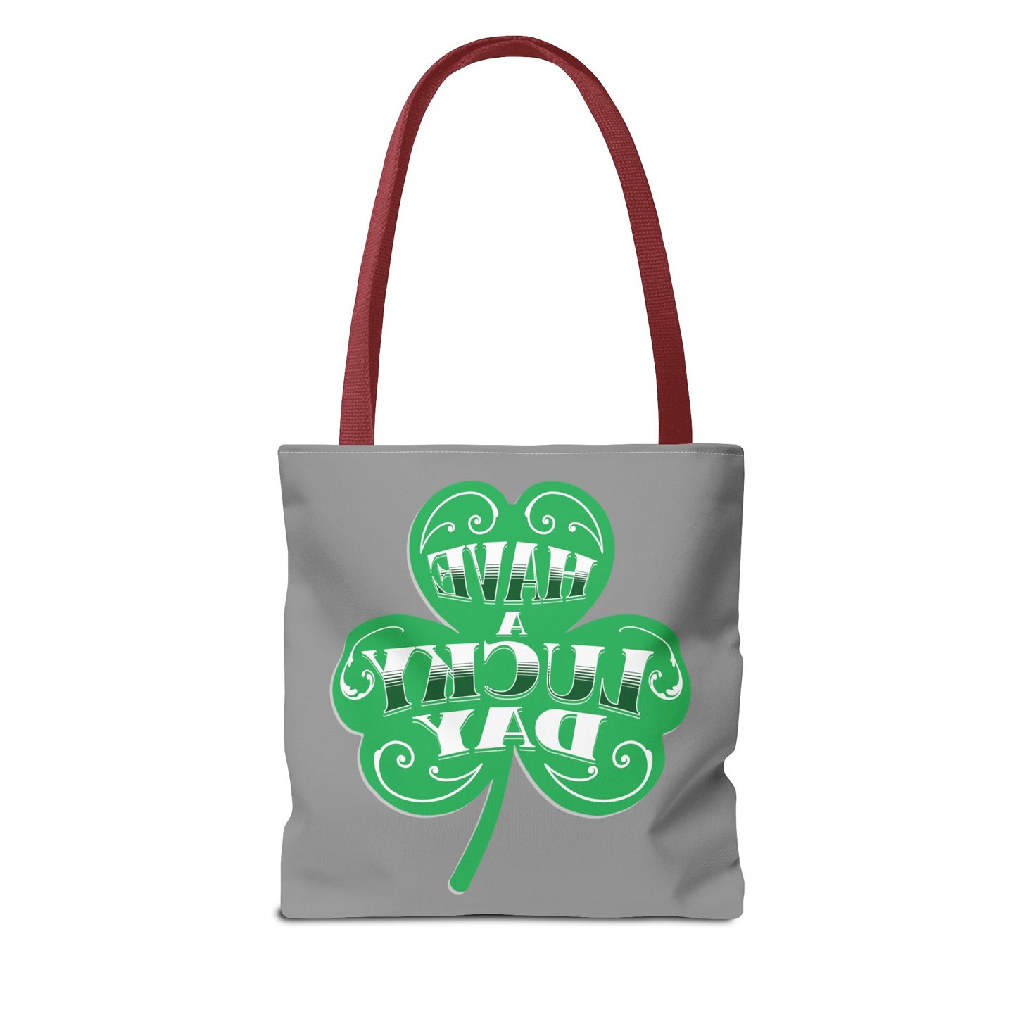 Lucky Day Tote Bag - St. Patrick's Day Gift, Eco-Friendly Shopper, Fun Everyday Use, Green Clover Design, Lucky Charm