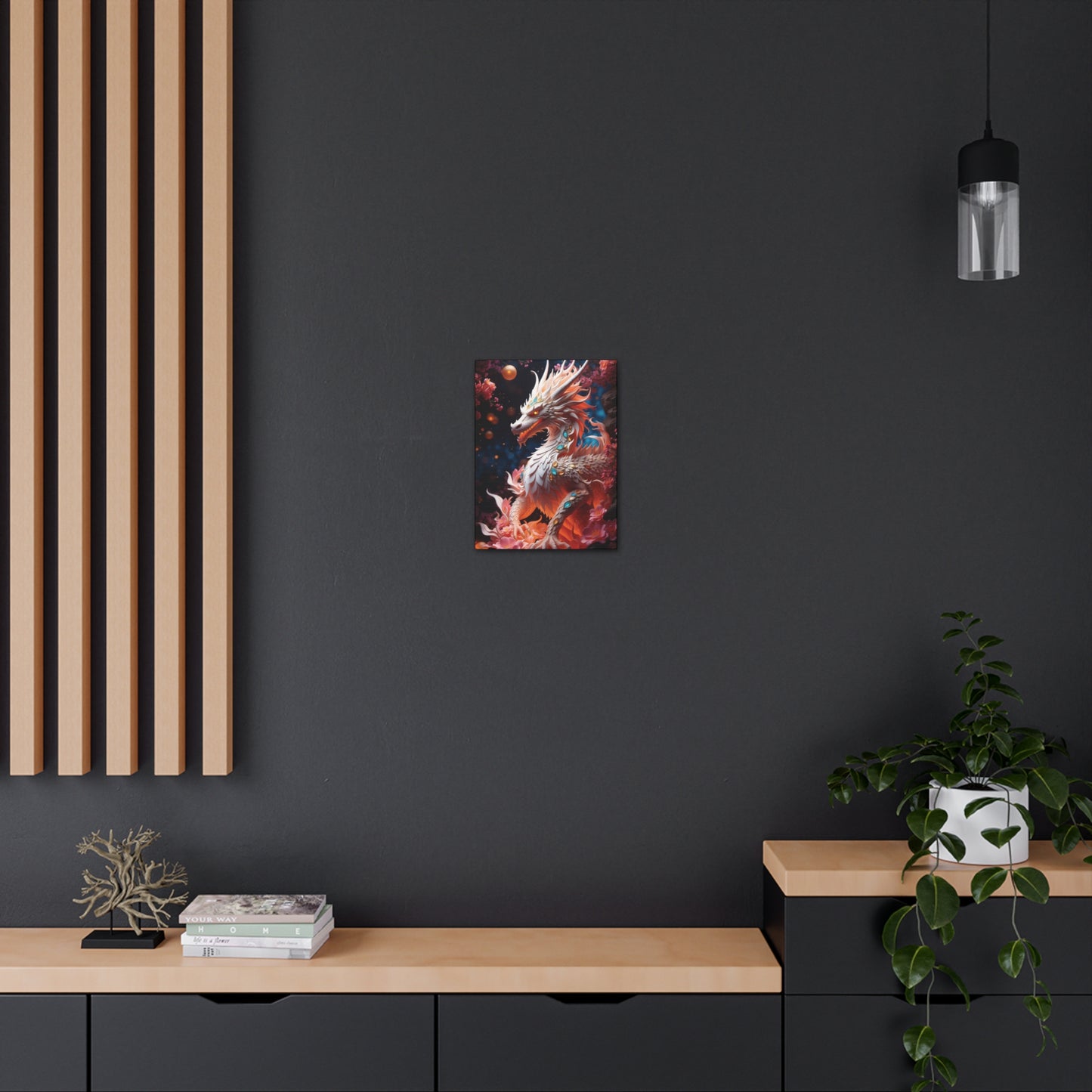 The Protector Dragon: Canvas Gallery Wraps