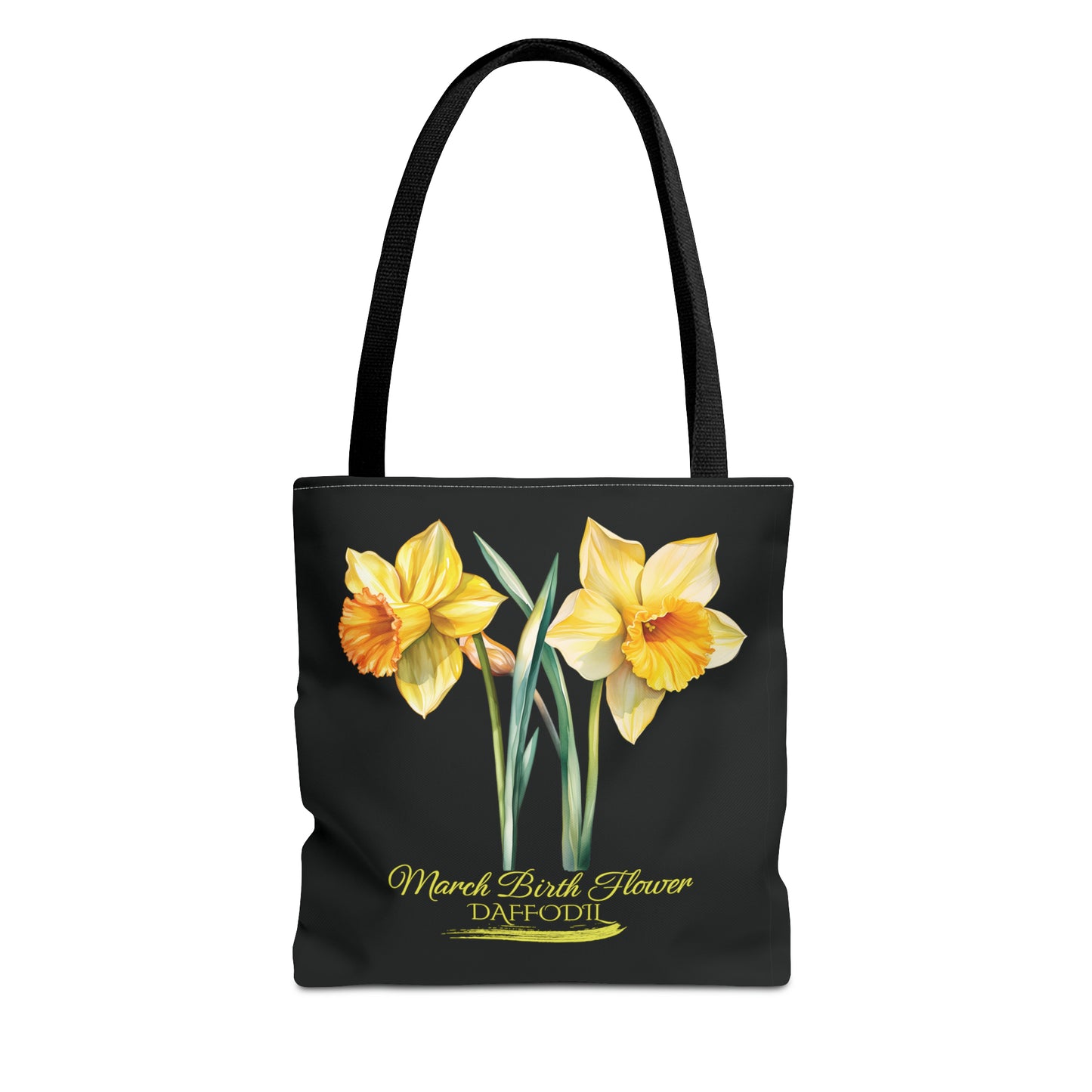 March Birth Flower: Daffodil - Tote Bag (AOP)