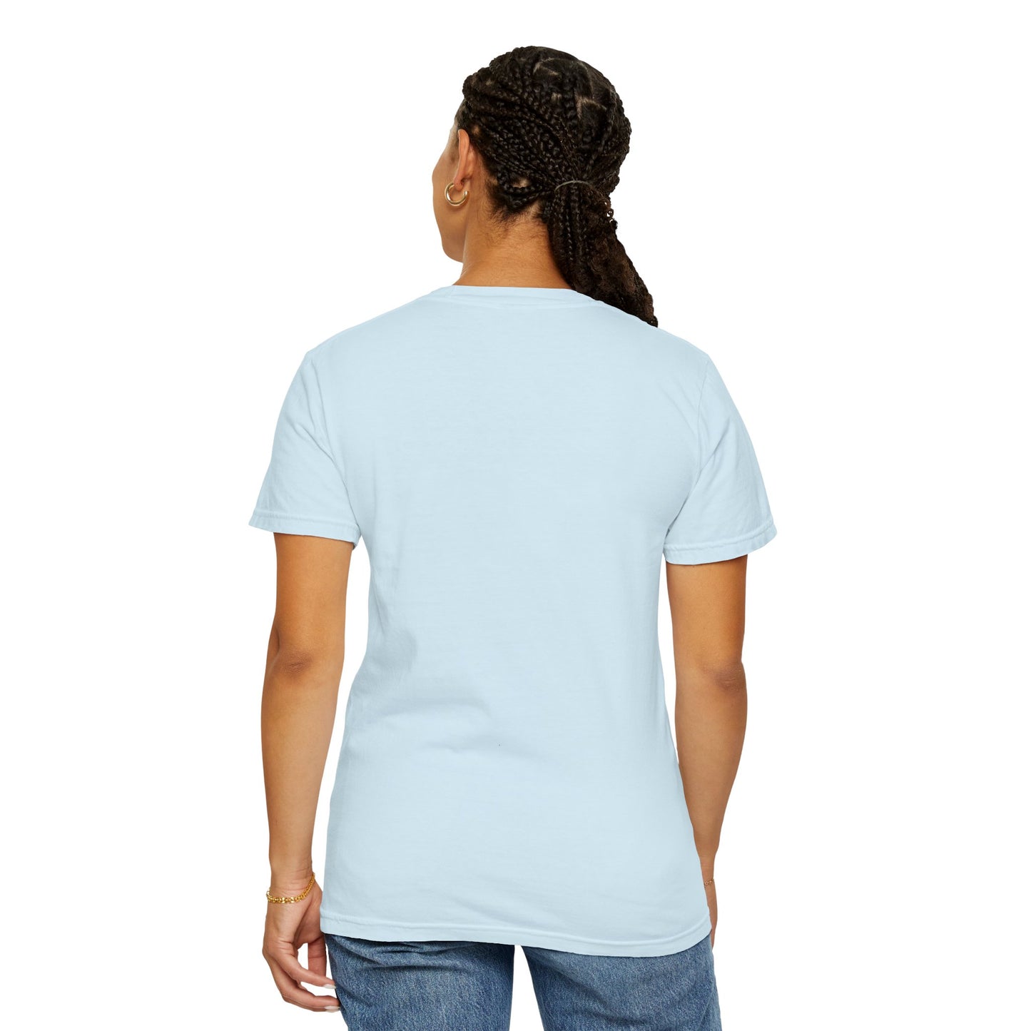 May Birth Flower "Lily of the Valley" - Unisex Garment-Dyed T-shirt
