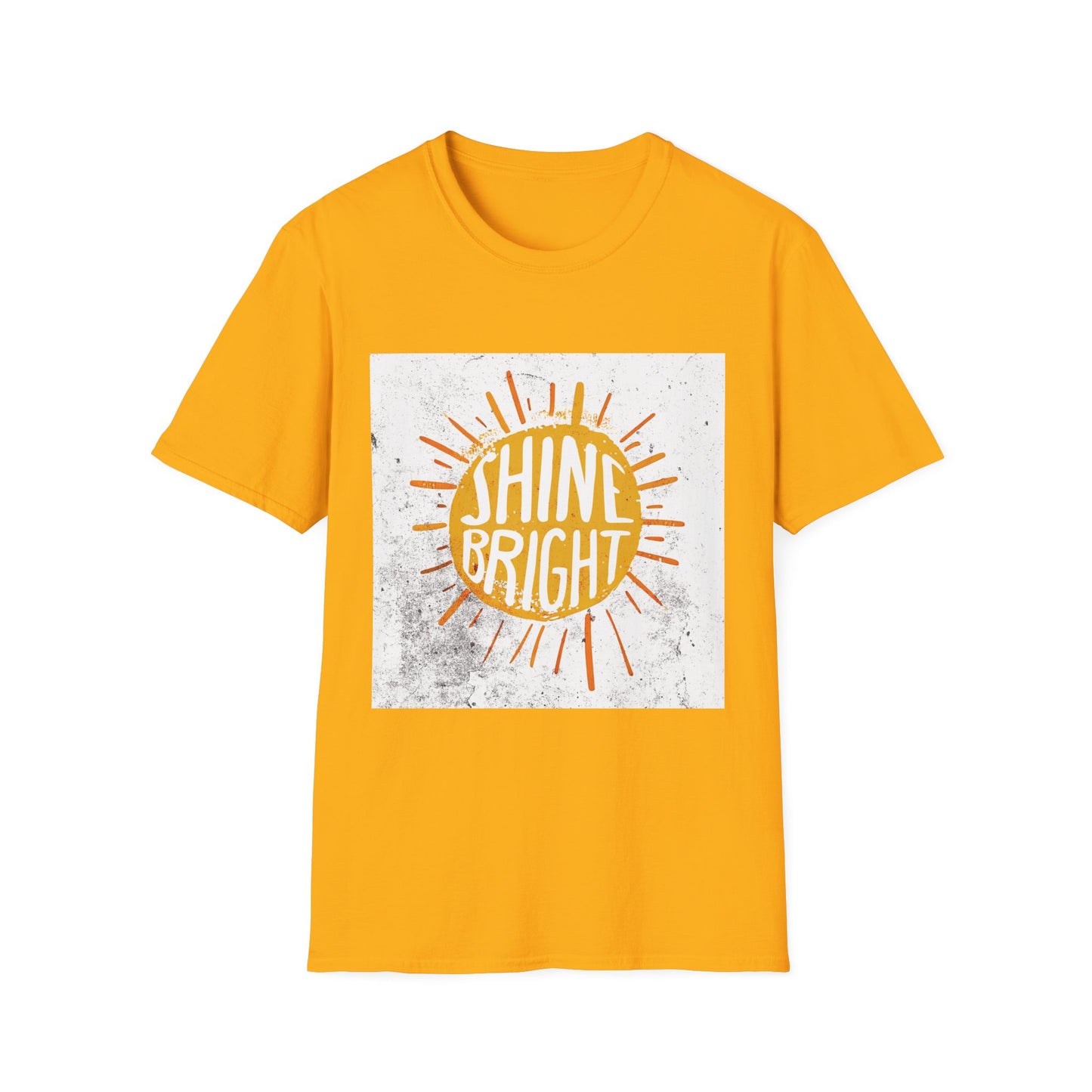 Shine Bright T-Shirt - Inspirational Tee, Positive Vibes Shirt, Motivational Clothing, Graphic Tee, Crewneck Top