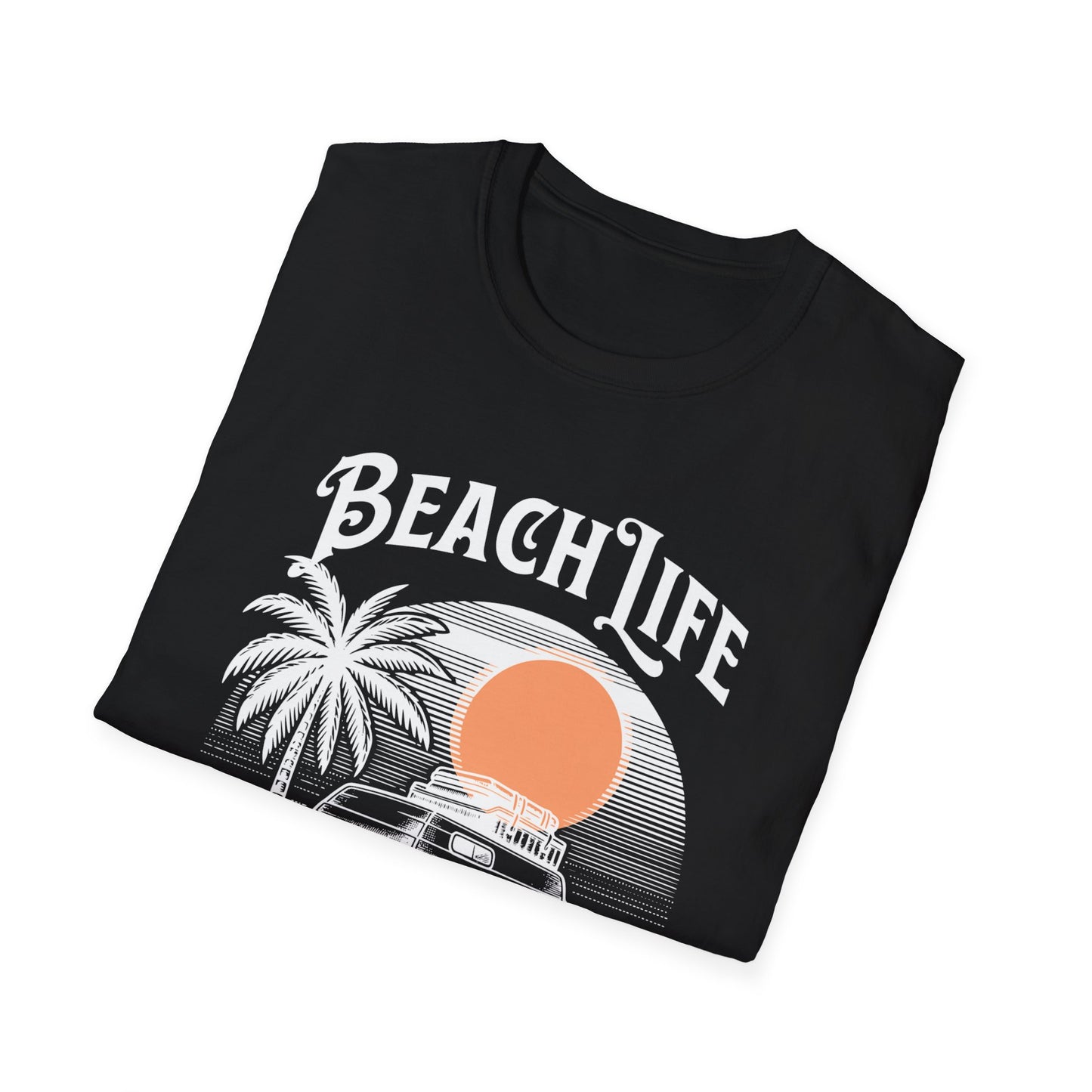 Beach Life T-shirt - Unisex Softstyle T-Shirt