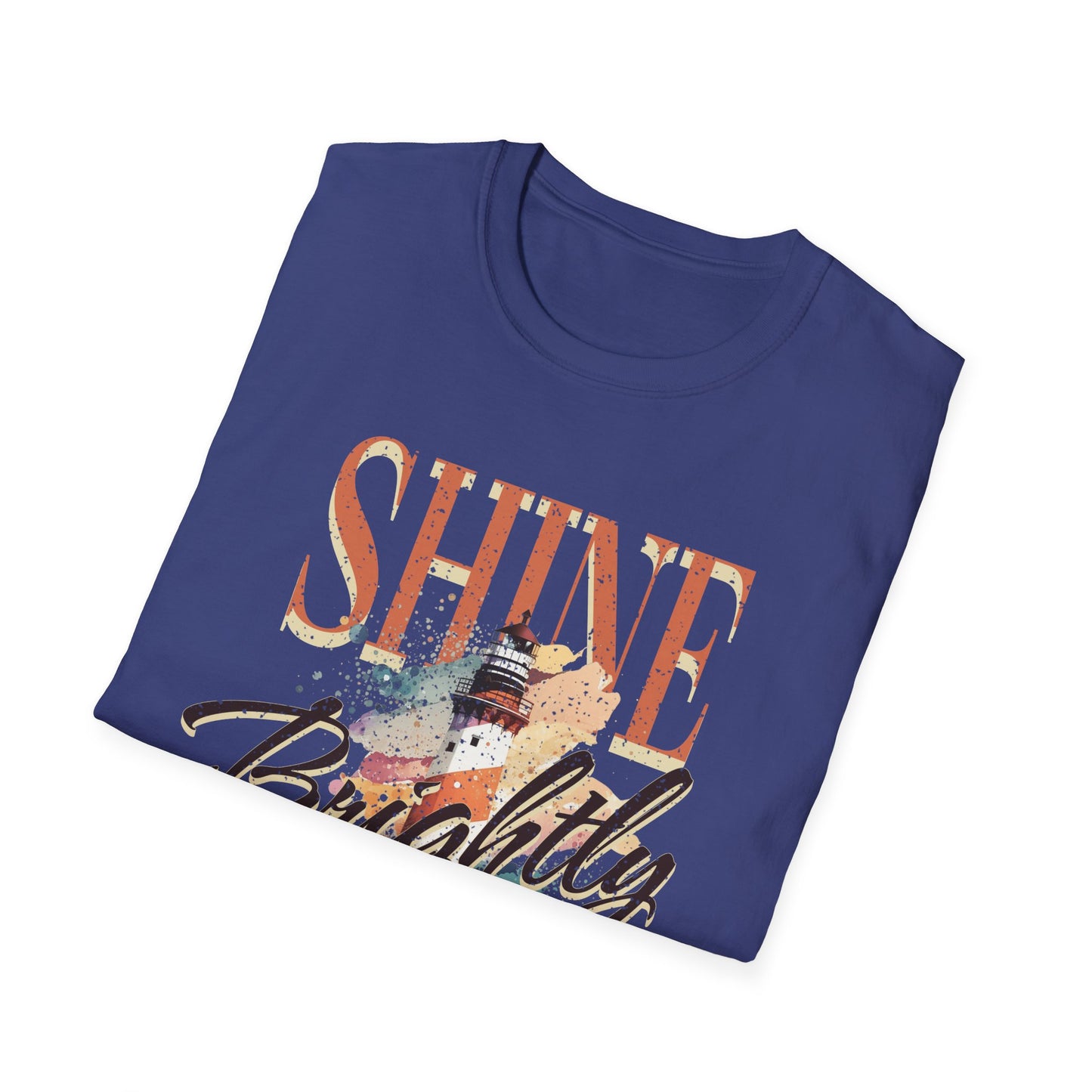 Shine Brightly Always 2025 T-Shirt, Inspirational Tee, Positive Vibe Top, Unisex Graphic Shirt, Gift for Him or Her, Comfortable Clothing
