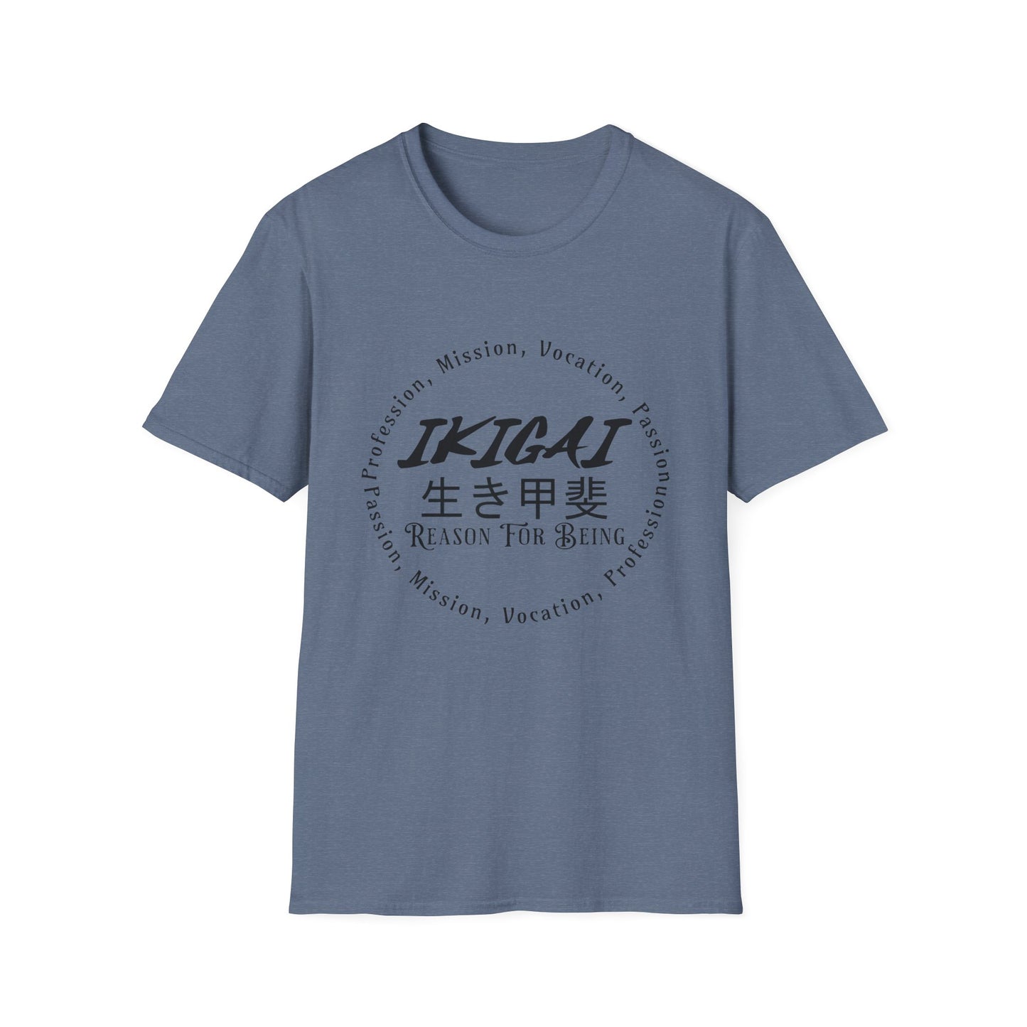 Ikigai T-shirt - Unisex Softstyle