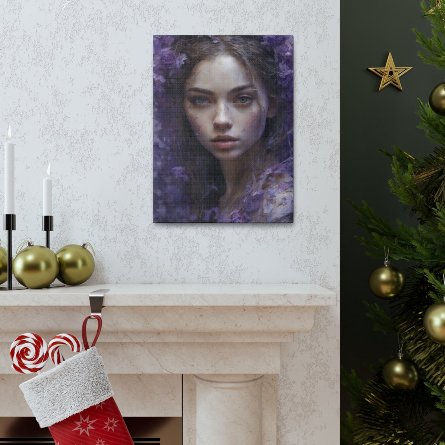 Fantasia Flower Girl: Canvas Gallery Wraps