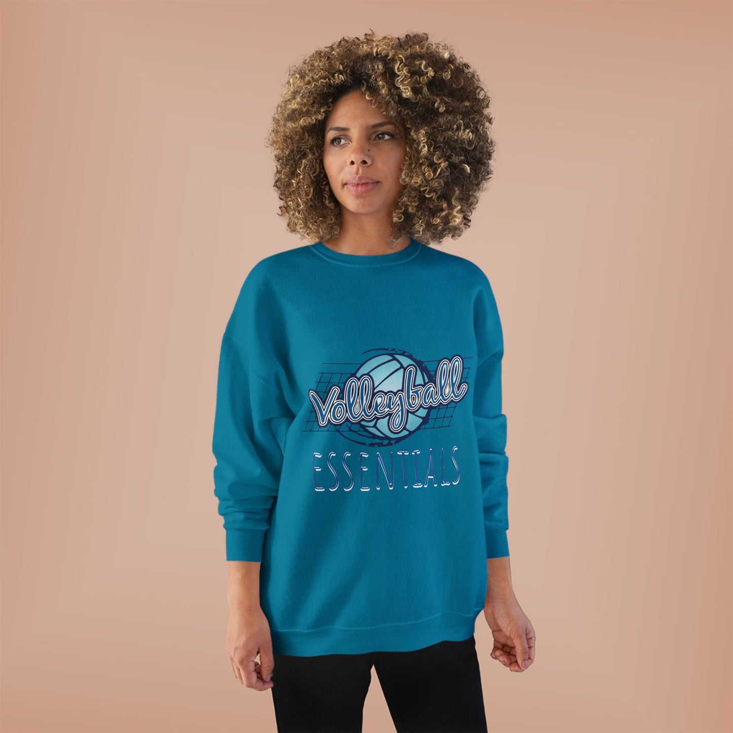 Unisex Eco-Friendly Crewneck Sweatshirt, Cozy Retro Essentials Sweatshirt, Casual Wear, Gift for Her, Hoodie Alternative, Fall Fashion