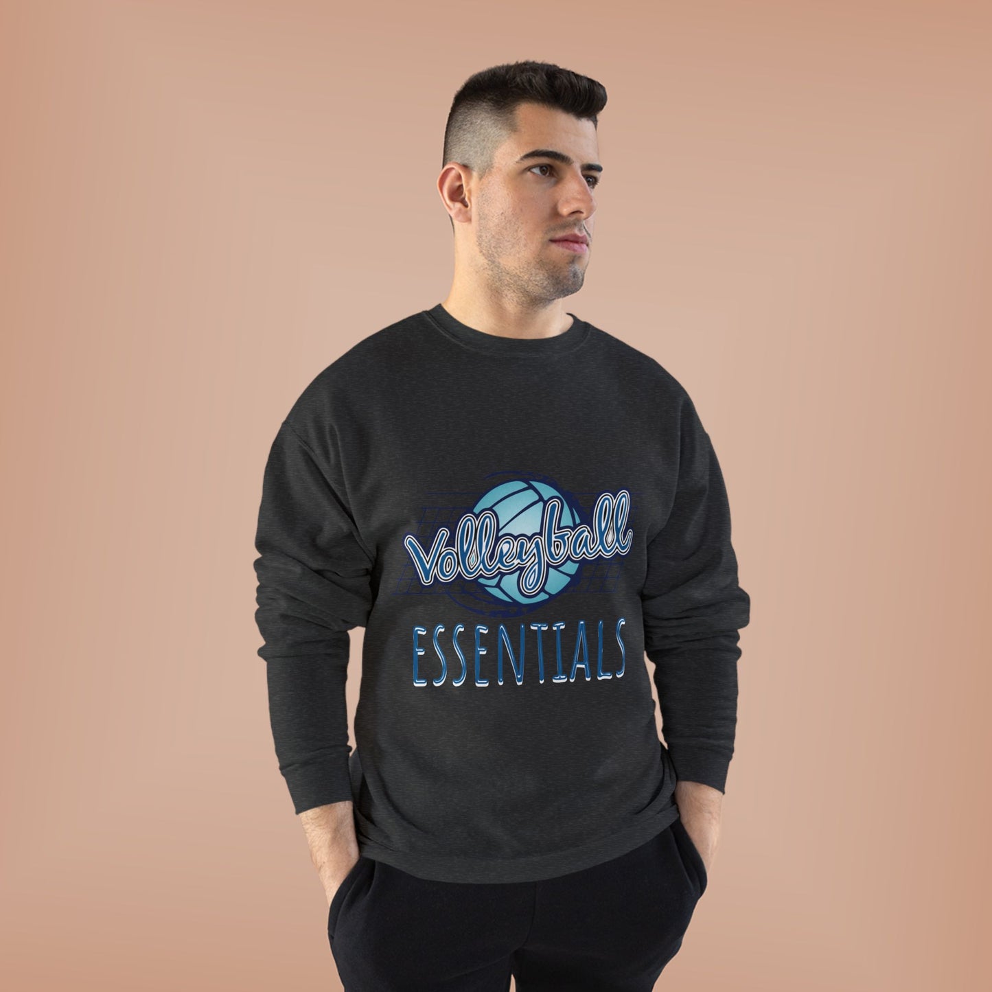 Unisex Eco-Friendly Crewneck Sweatshirt, Cozy Retro Essentials Sweatshirt, Casual Wear, Gift for Her, Hoodie Alternative, Fall Fashion