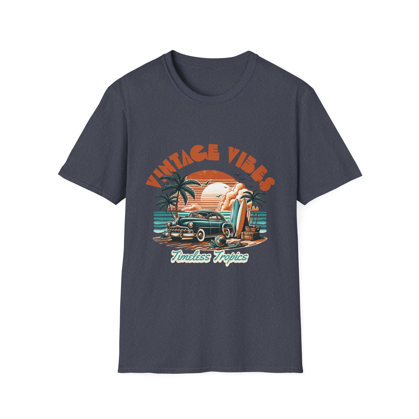 Vintage Vibe T-Shirt - Unisex Softstyle