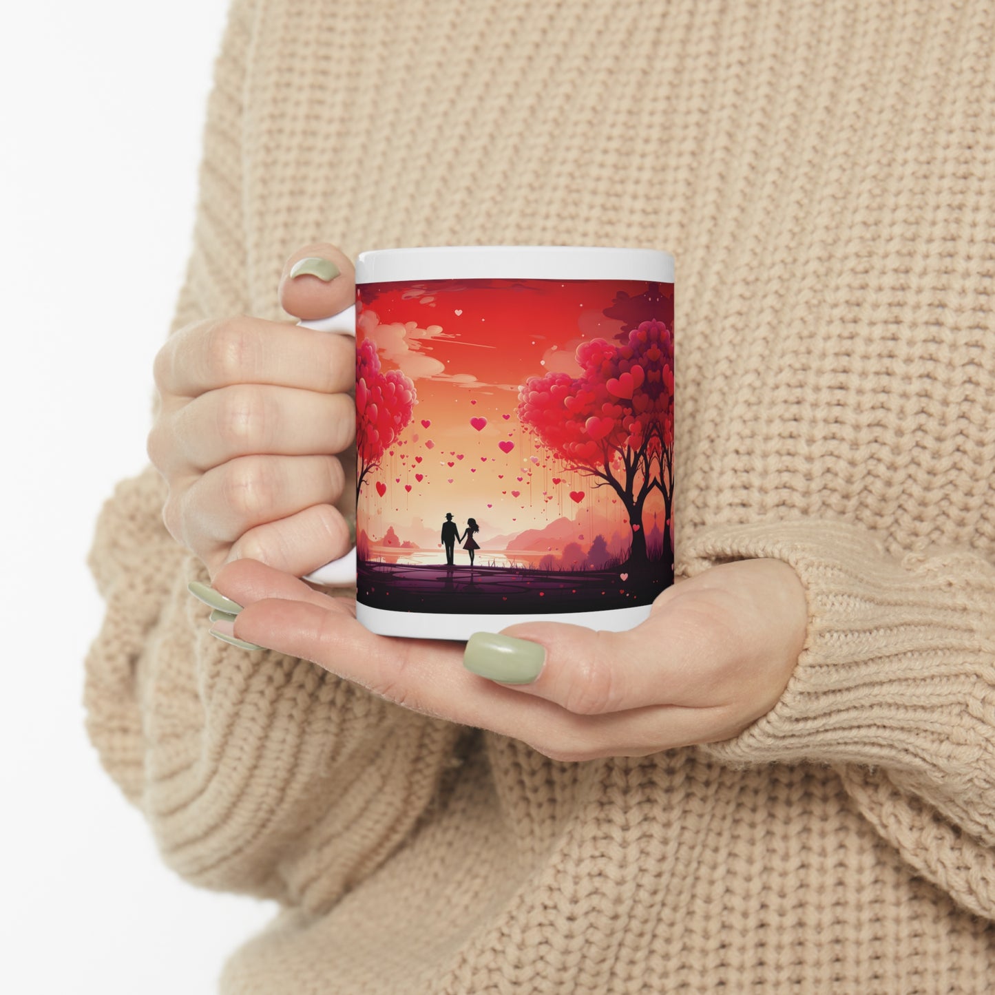 Valentine's Forever Love: Ceramic Mug 11oz