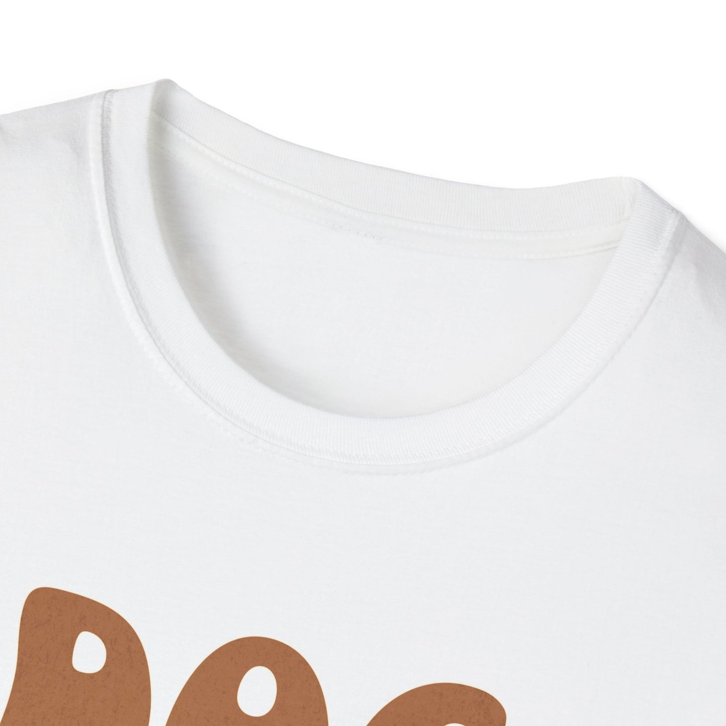Dog Mom Softstyle T-Shirt - My Kids Have Paw Print Design