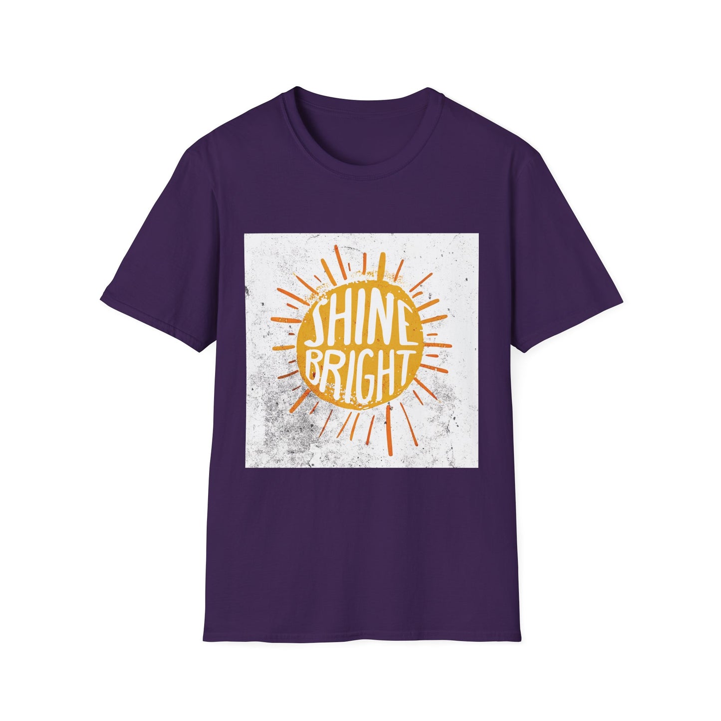Shine Bright T-Shirt - Inspirational Tee, Positive Vibes Shirt, Motivational Clothing, Graphic Tee, Crewneck Top