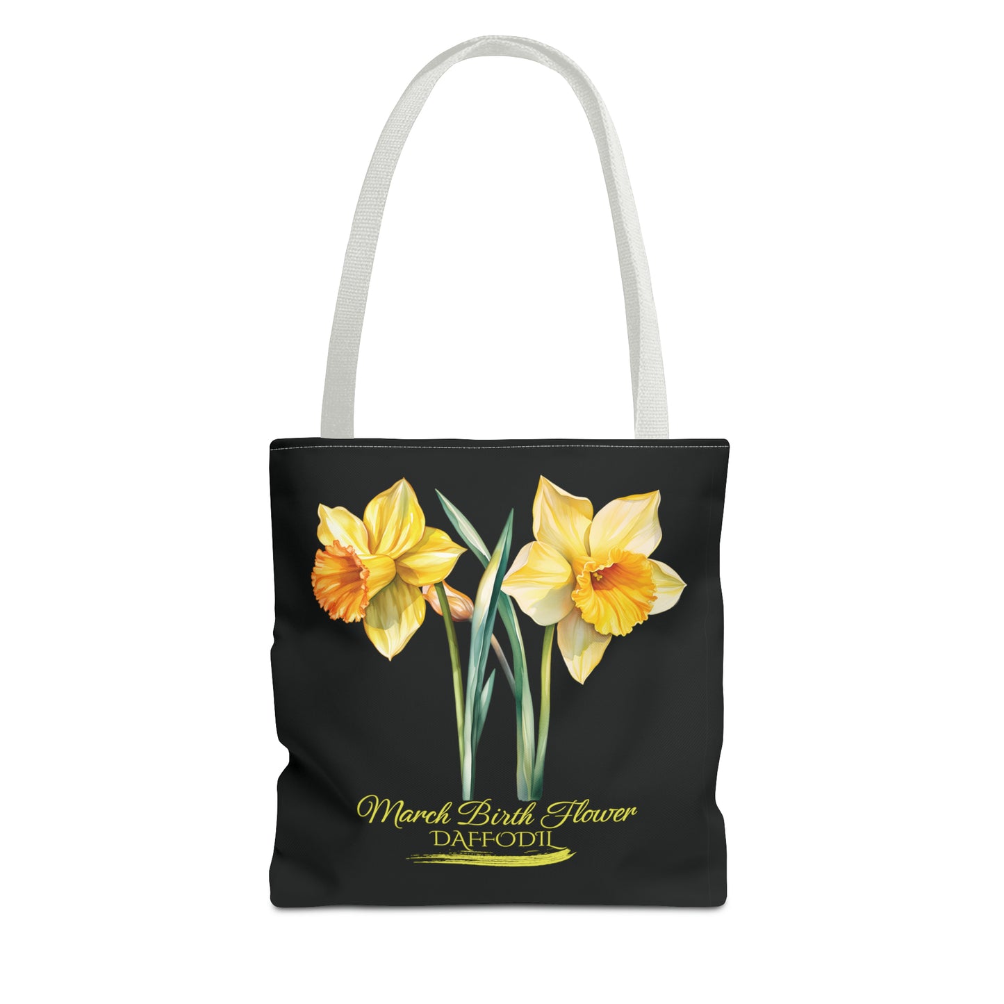 March Birth Flower: Daffodil - Tote Bag (AOP)