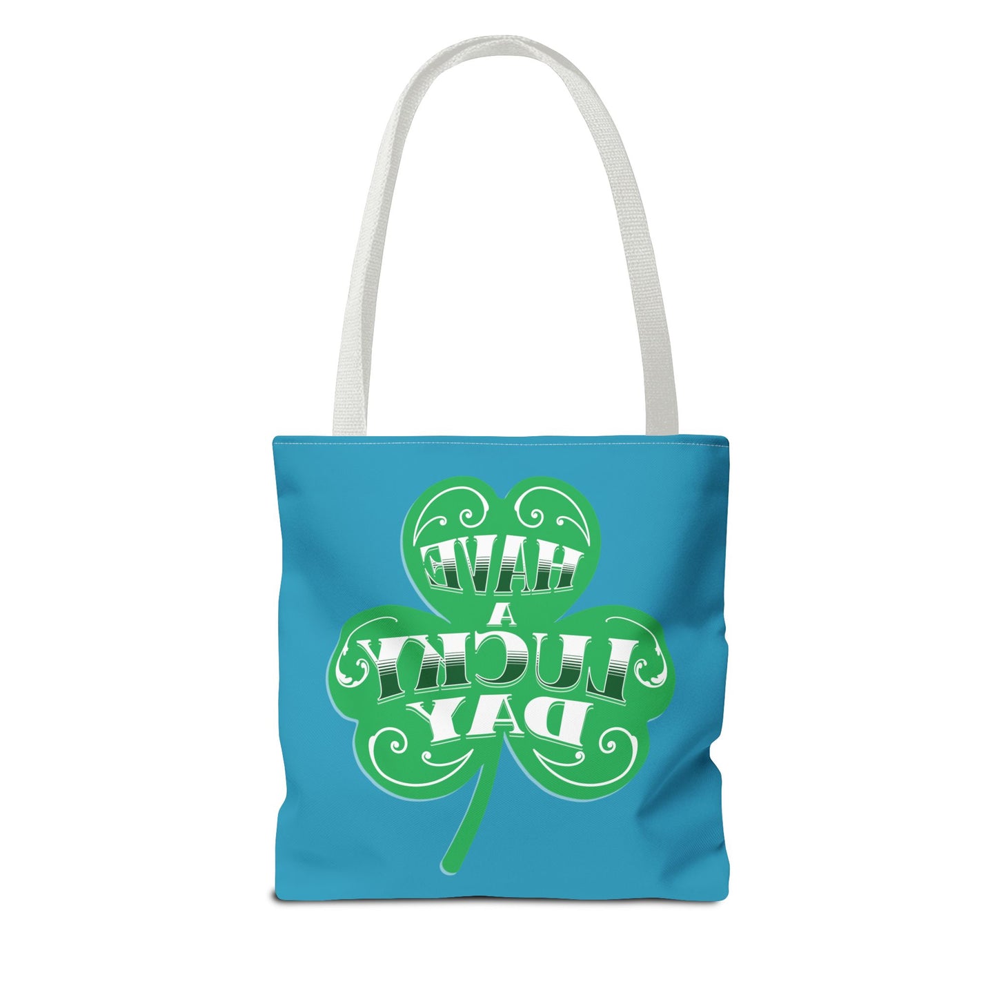 Lucky Day Tote Bag - St. Patrick's Day Gift, Shamrock Design, Eco-Friendly Bag, Fun Everyday Tote, Perfect for Luck!