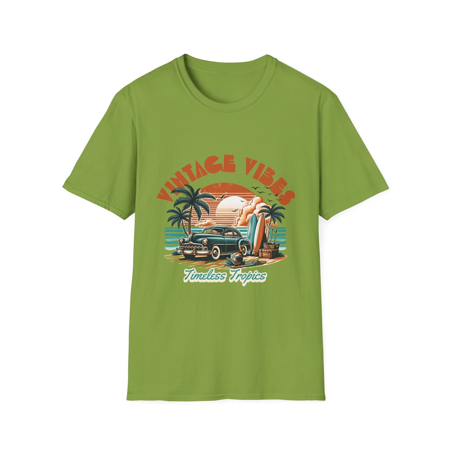 Vintage Vibe T-Shirt - Unisex Softstyle