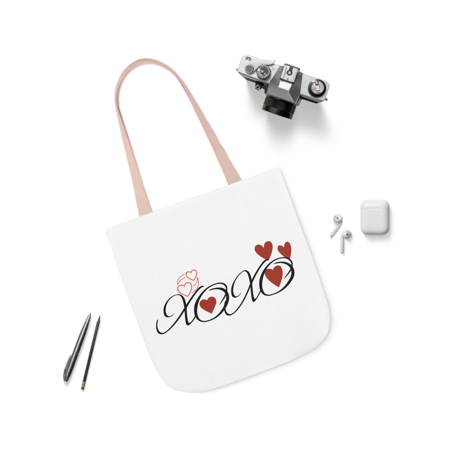 Valentine's Canvas Tote Bag
