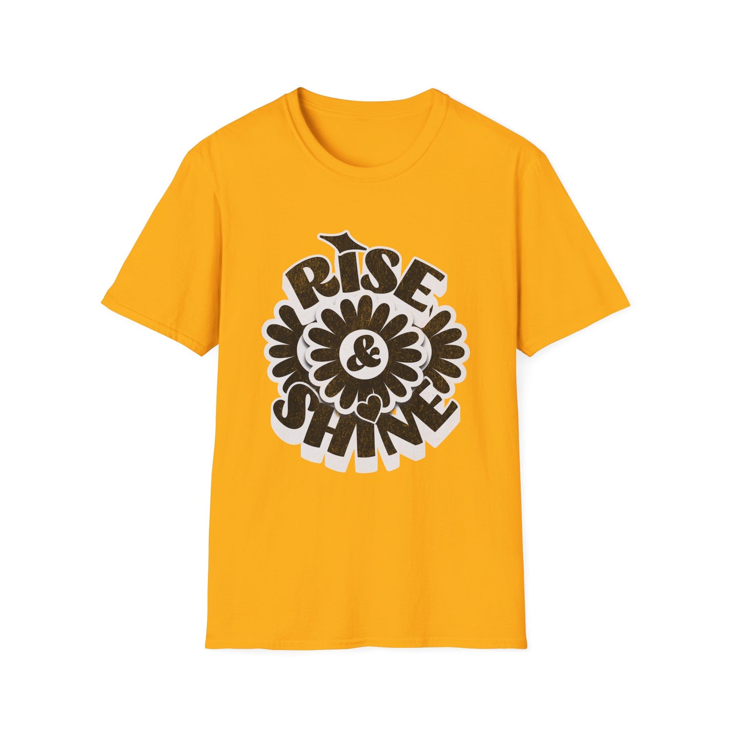 Rise & Shine T-Shirt, Morning Graphic Tee, Unisex Tee, Inspirational Shirt, Gift for Him or Her
