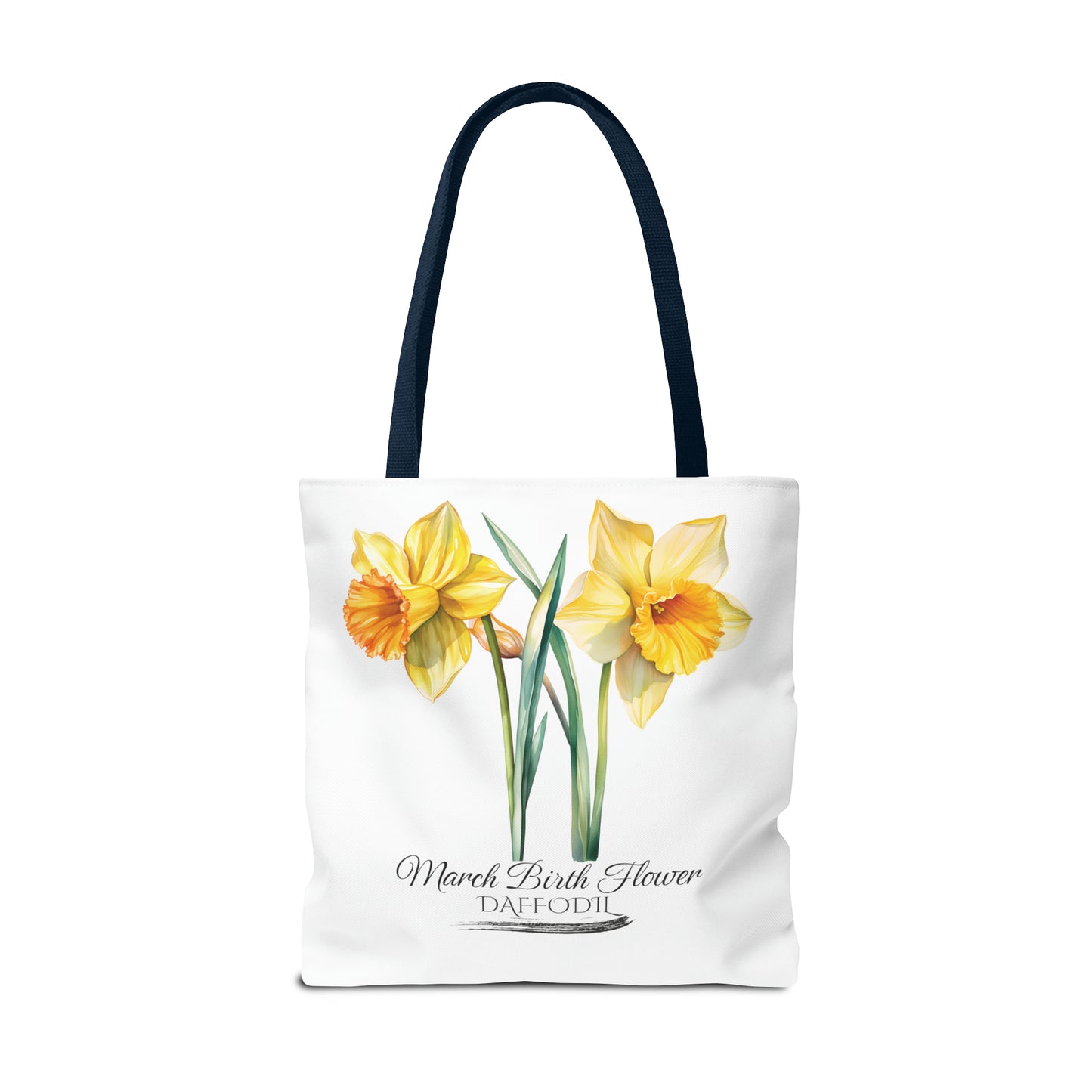 March Birth Flower: Daffodil - Tote Bag (AOP)