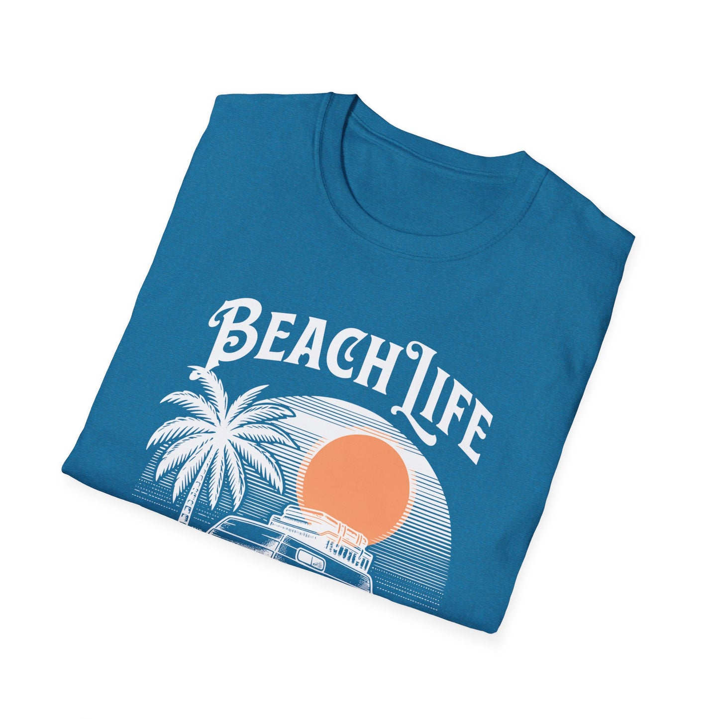Beach Life T-shirt - Unisex Softstyle T-Shirt