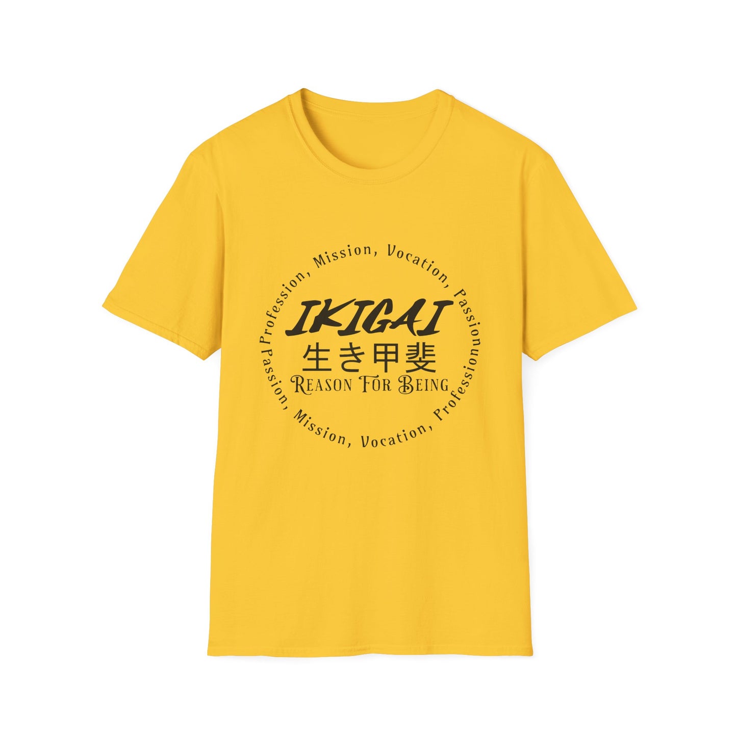 Ikigai T-shirt - Unisex Softstyle
