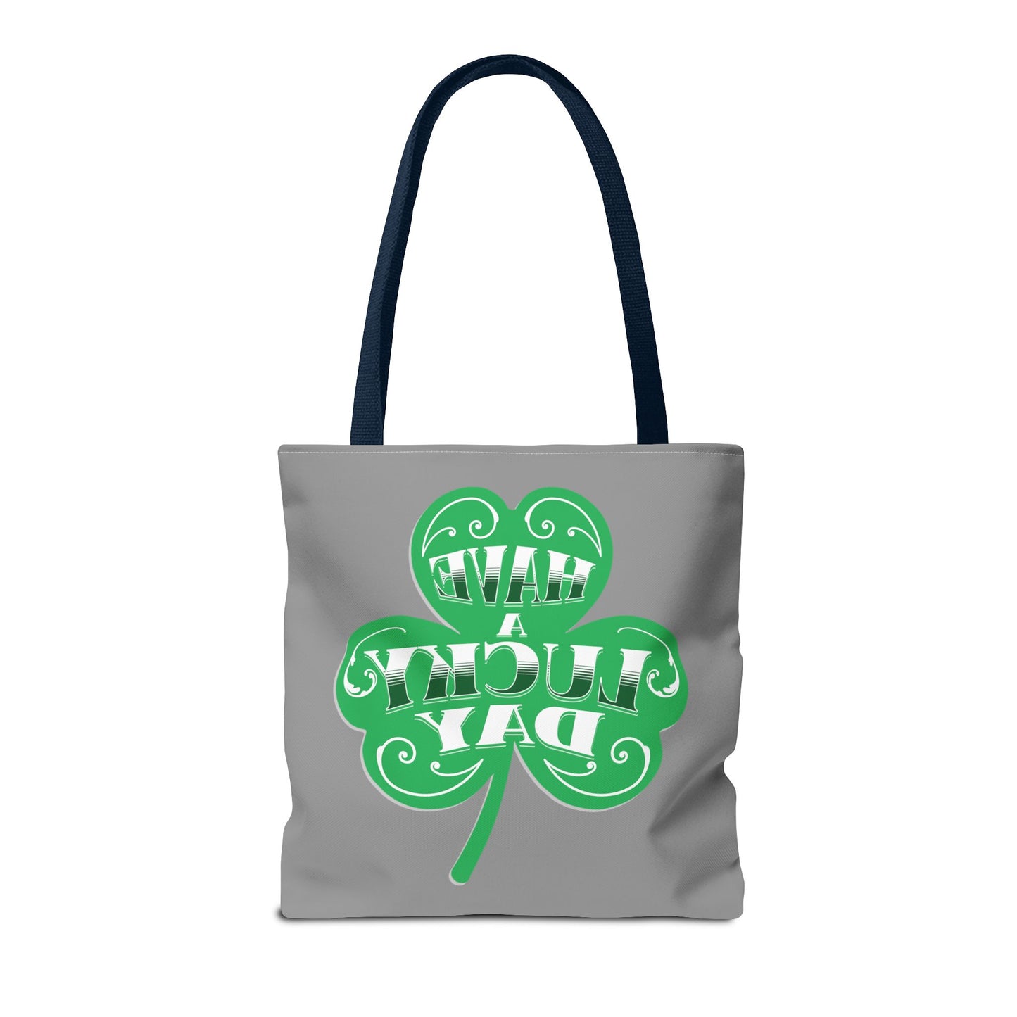 Lucky Day Tote Bag - St. Patrick's Day Gift, Eco-Friendly Shopper, Fun Everyday Use, Green Clover Design, Lucky Charm