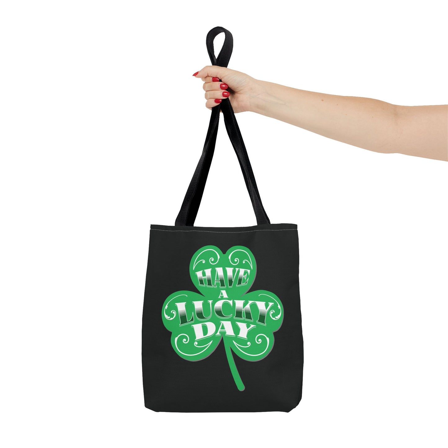 St. Patrick's Day Tote Bag | Lucky Clover Design, Reusable Shopping Bag, Eco-Friendly Gift, Holiday Accessory