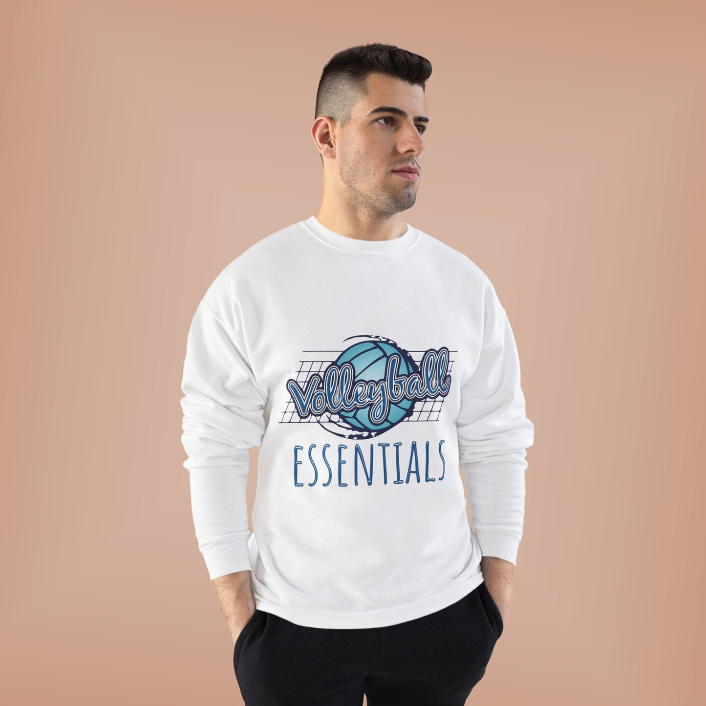 Unisex Eco-Friendly Crewneck Sweatshirt, Cozy Retro Essentials Sweatshirt, Casual Wear, Gift for Her, Hoodie Alternative, Fall Fashion