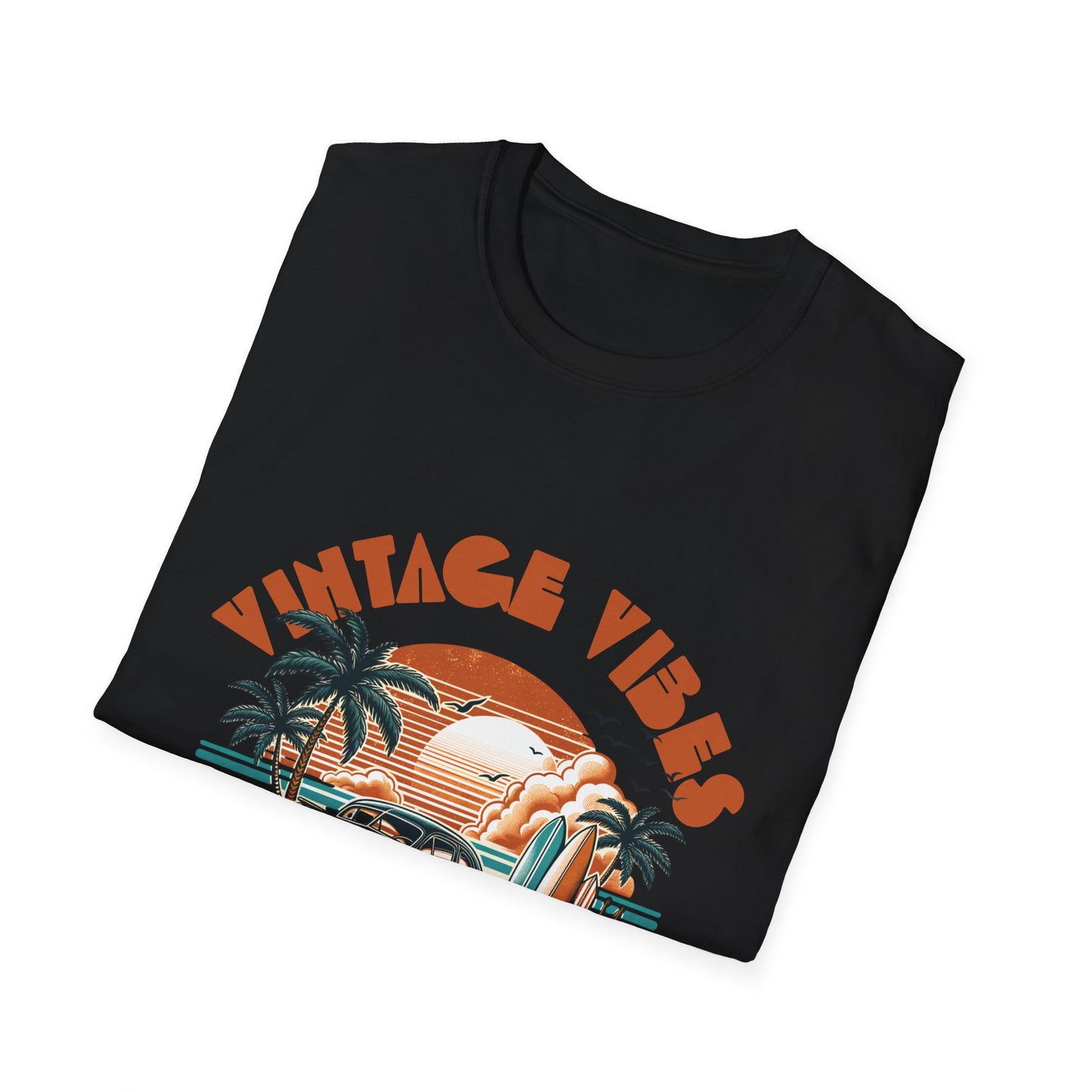 Vintage Vibe T-Shirt - Unisex Softstyle