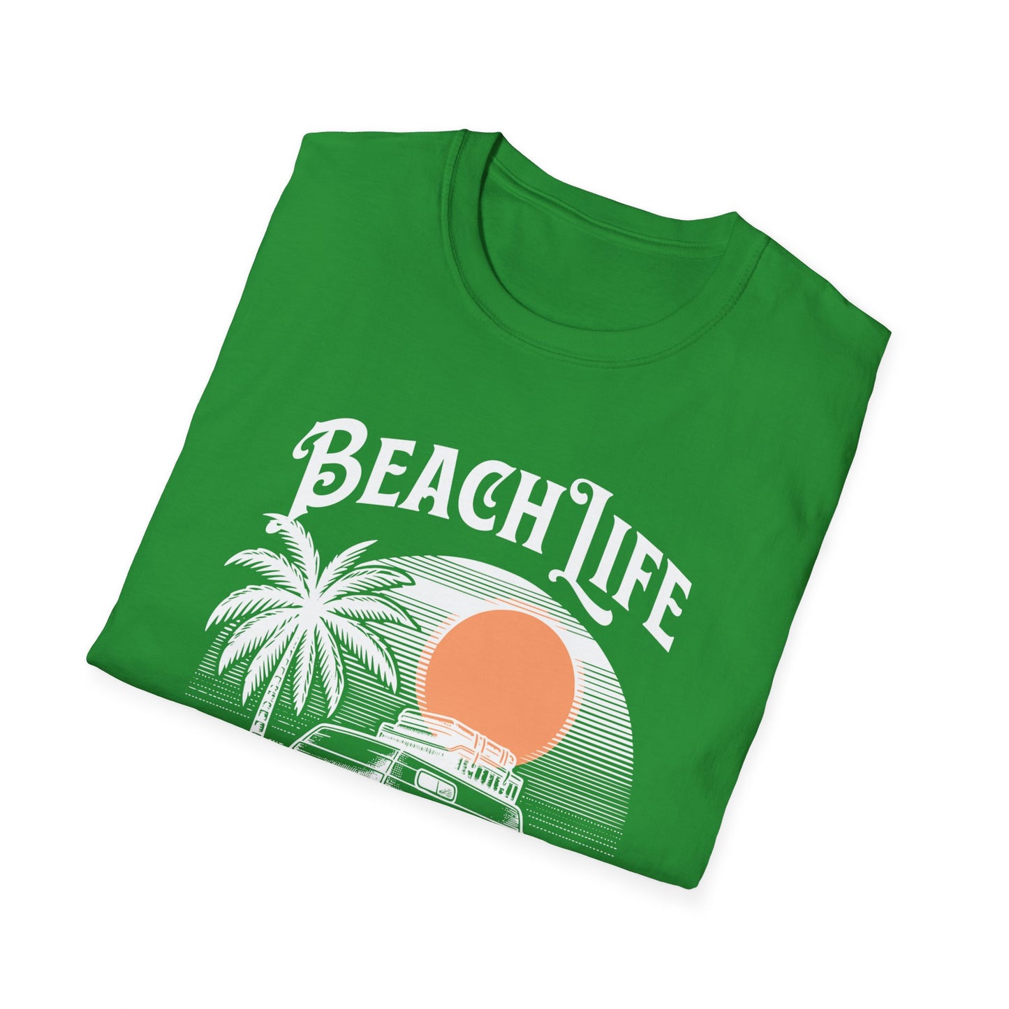 Beach Life T-shirt - Unisex Softstyle T-Shirt
