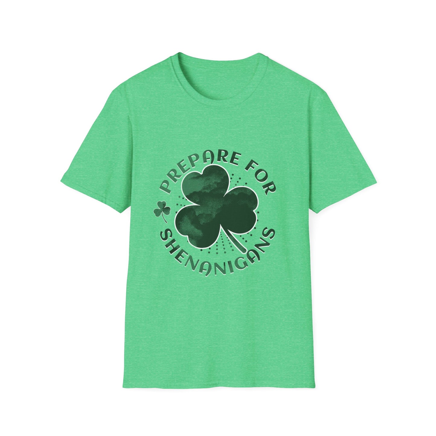 St. Patrick's Day 'Prepare for Shenanigans' T-Shirt - Unisex Softstyle Tee