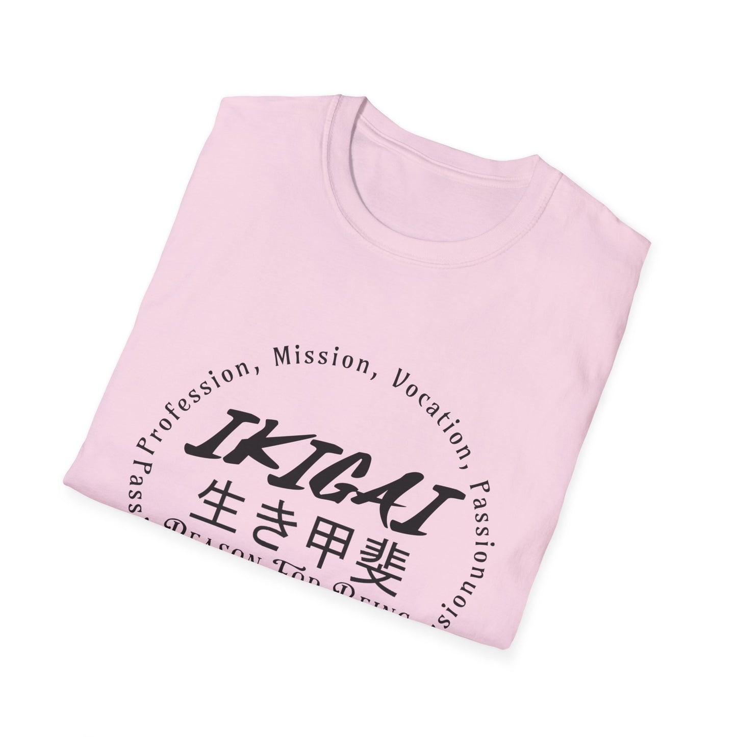Ikigai T-shirt - Unisex Softstyle