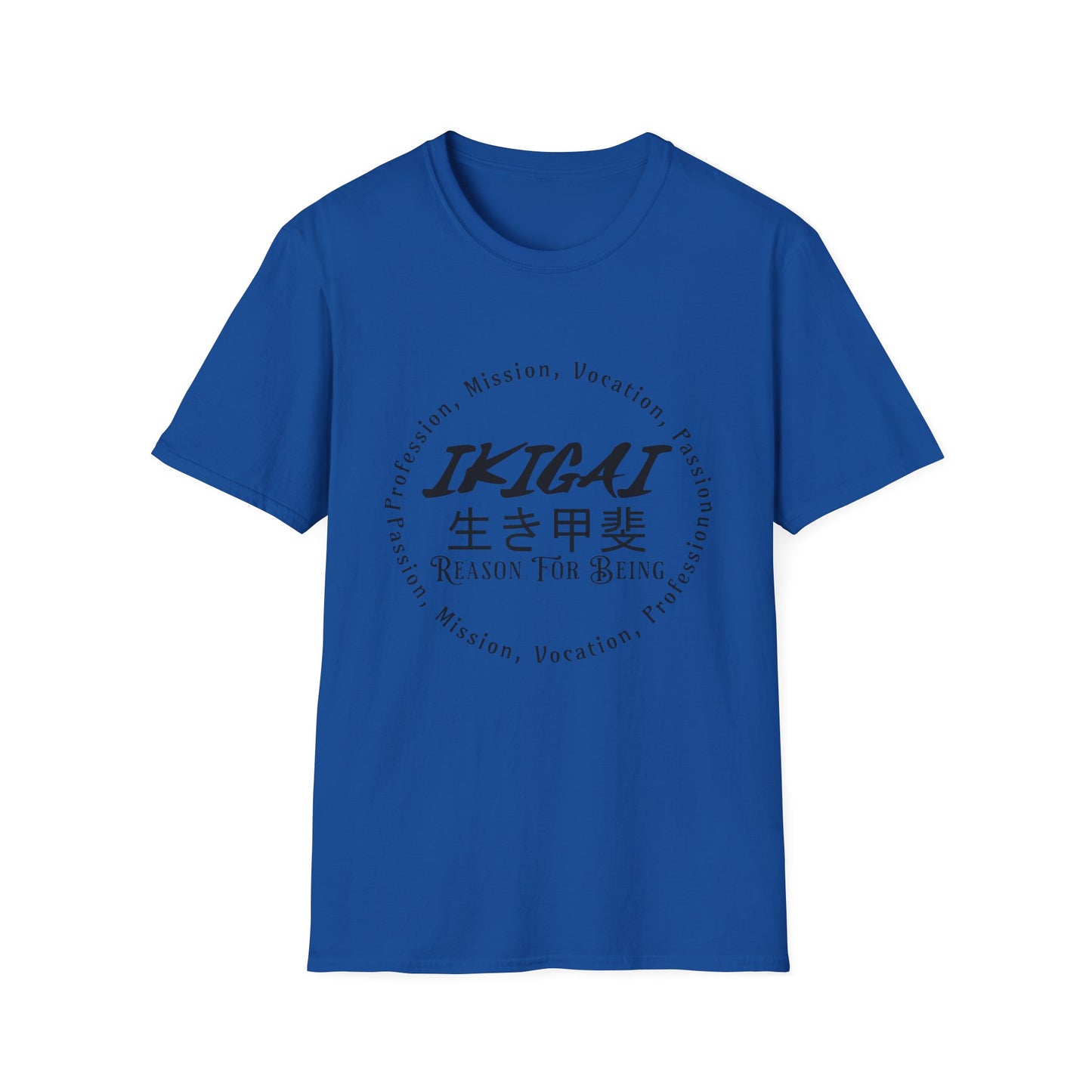 Ikigai T-shirt - Unisex Softstyle