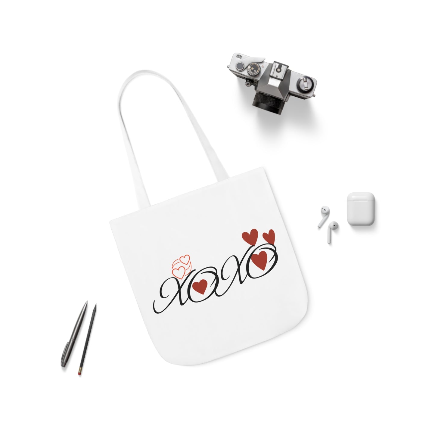 Valentine's Canvas Tote Bag