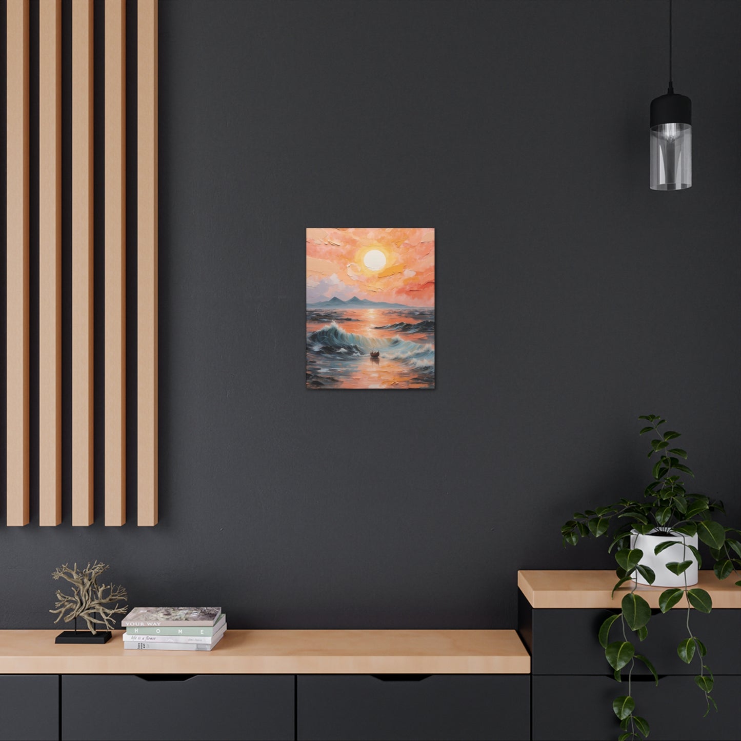 The Lost Boat: Canvas Gallery Wraps