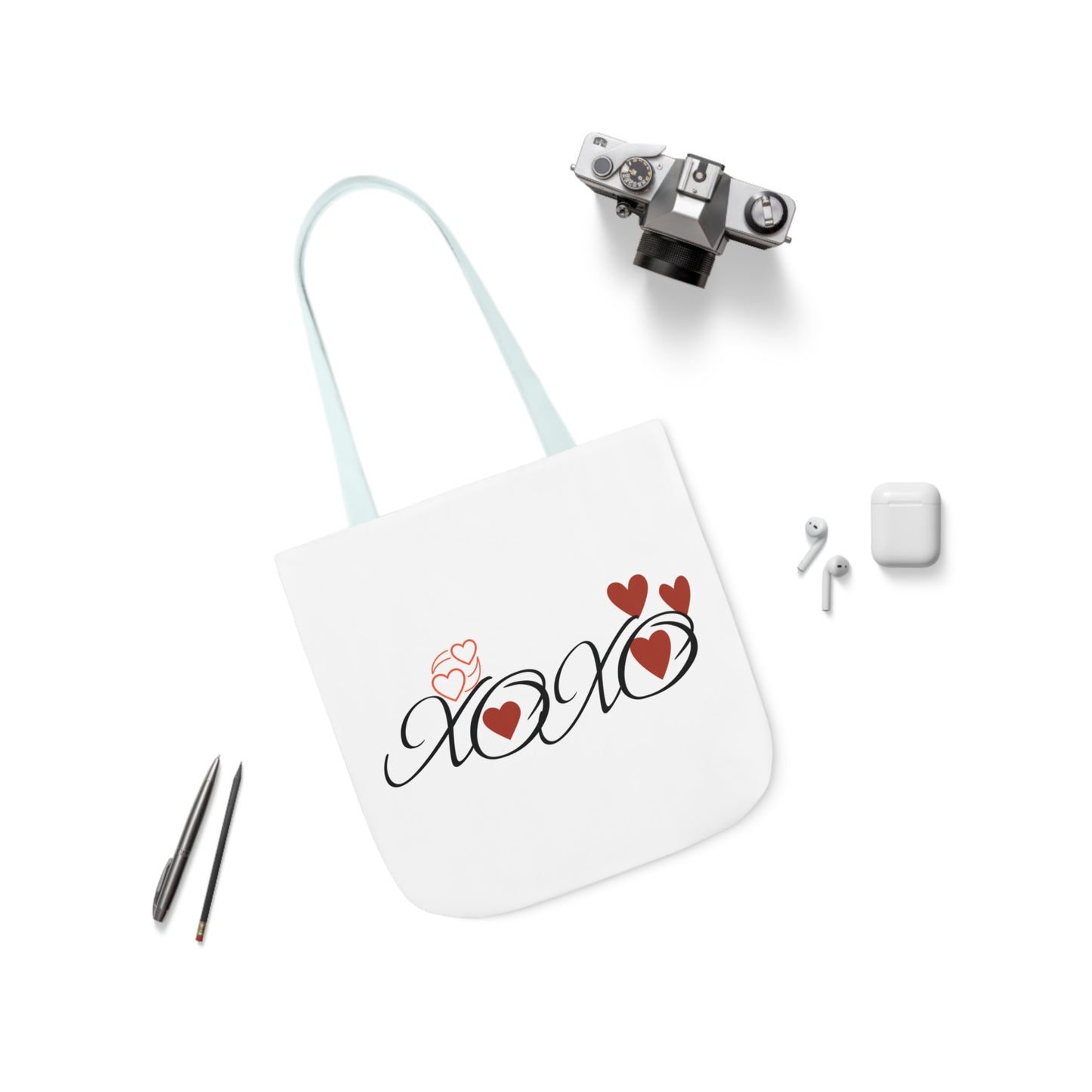 Valentine's Canvas Tote Bag
