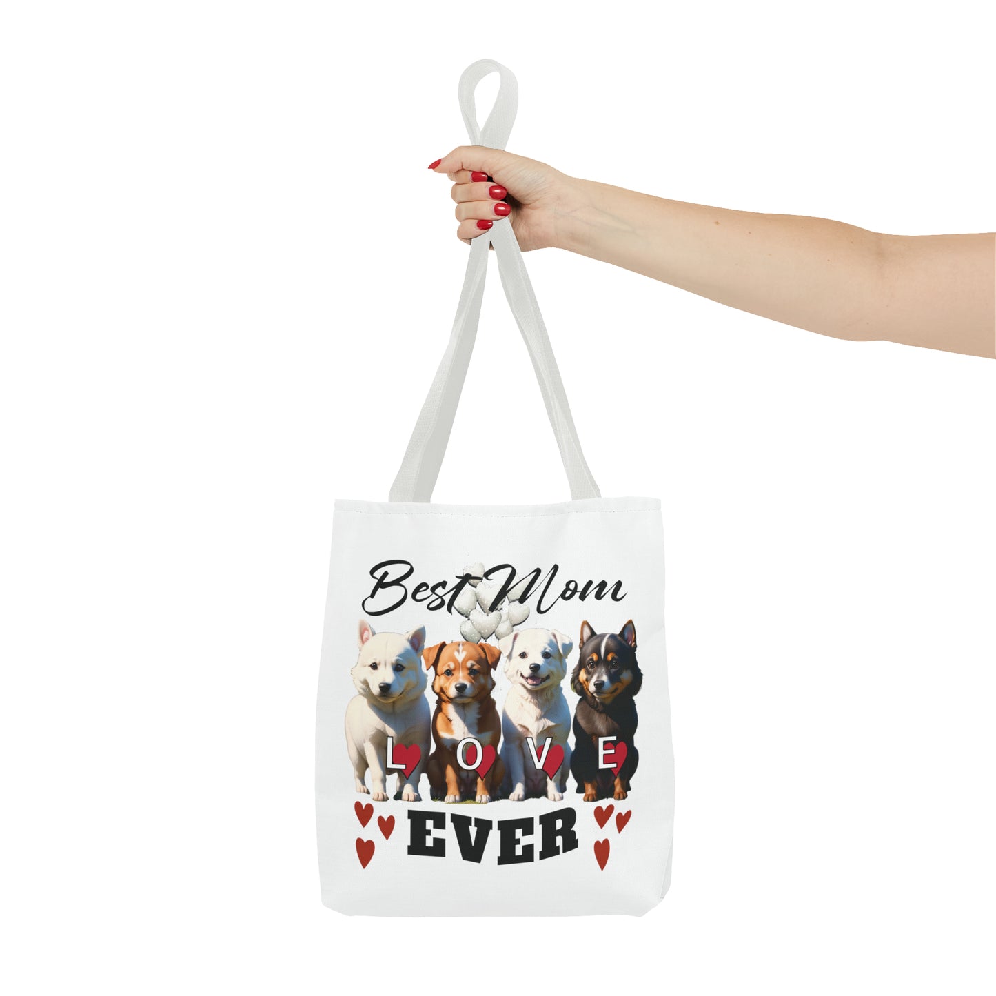Valentine: Best Mom Ever - Tote Bag (AOP)