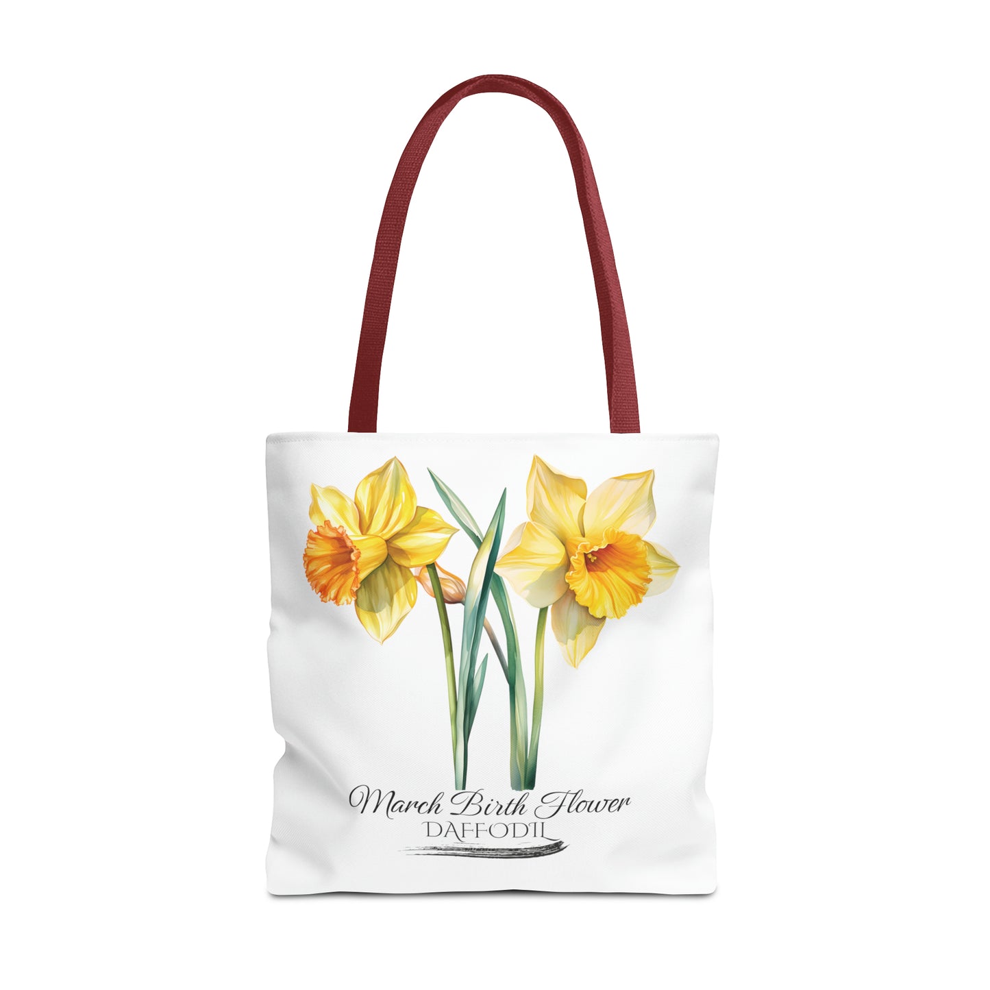 March Birth Flower: Daffodil - Tote Bag (AOP)