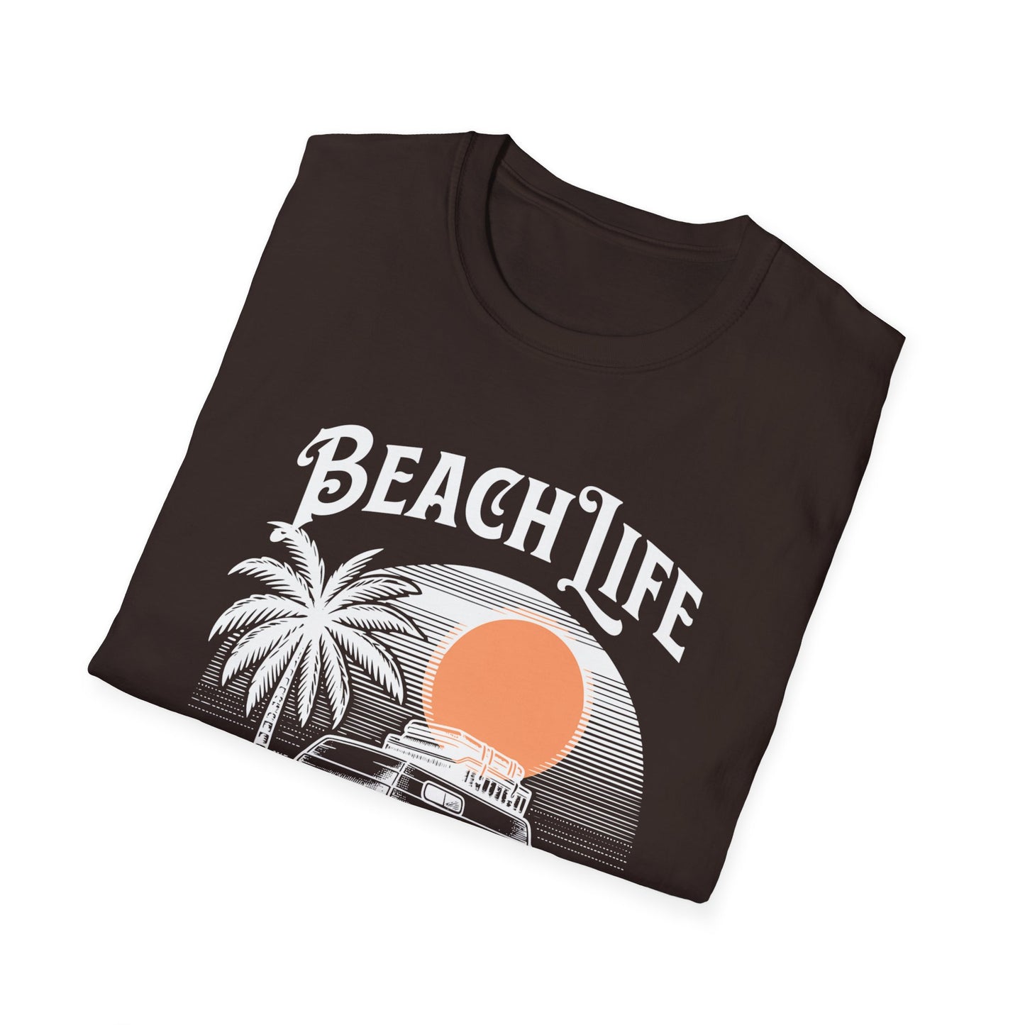 Beach Life T-shirt - Unisex Softstyle T-Shirt