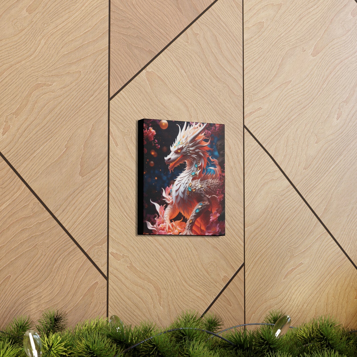 The Protector Dragon: Canvas Gallery Wraps