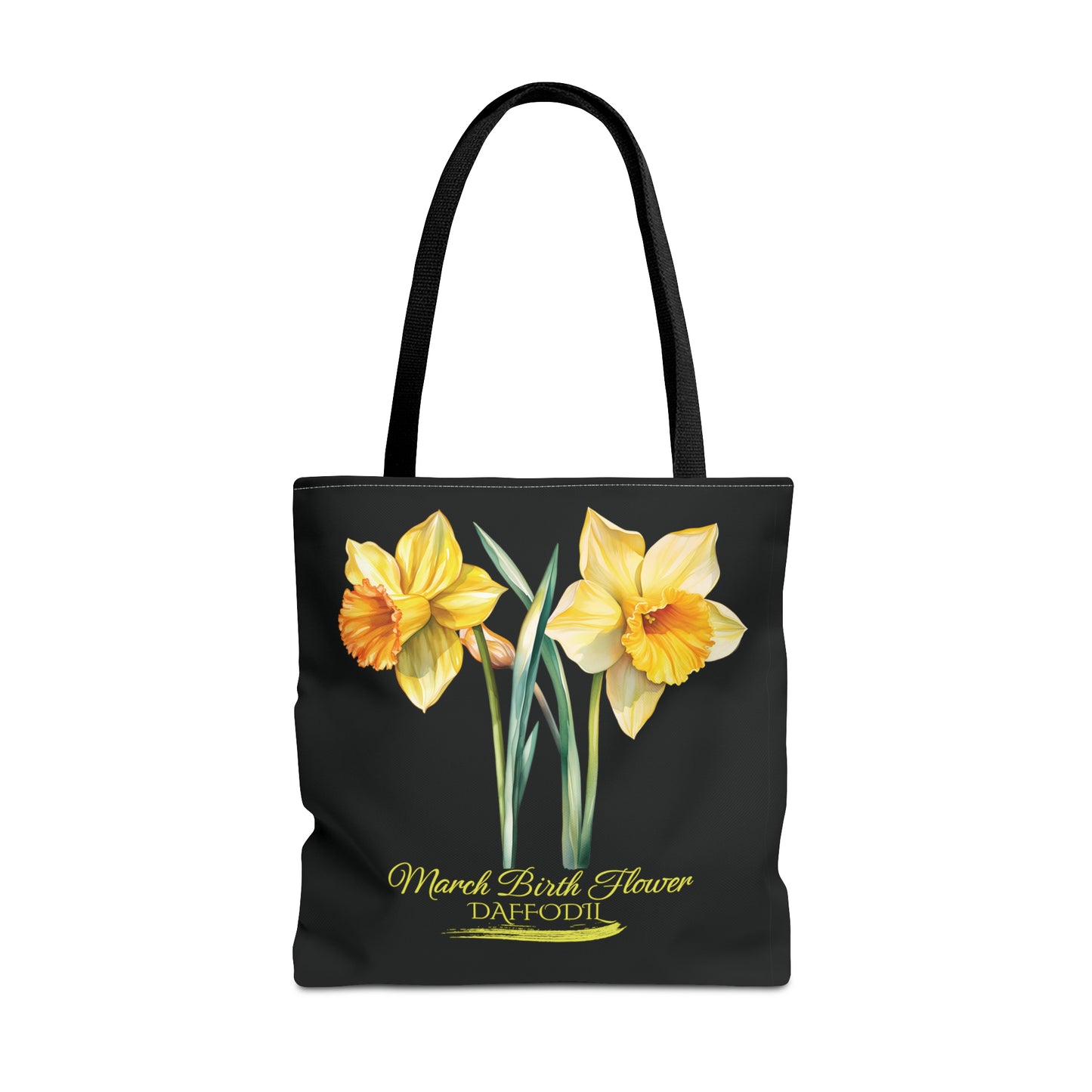 March Birth Flower: Daffodil - Tote Bag (AOP)