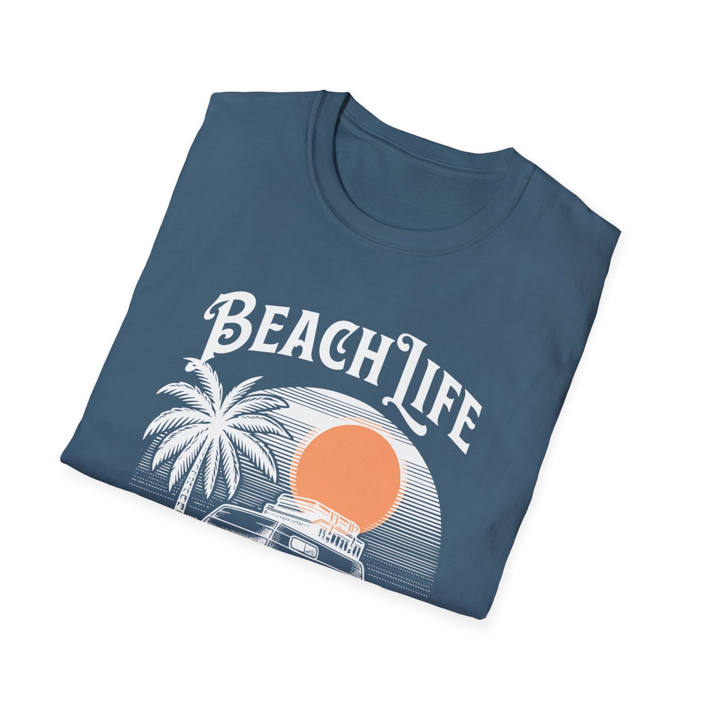 Beach Life T-shirt - Unisex Softstyle T-Shirt