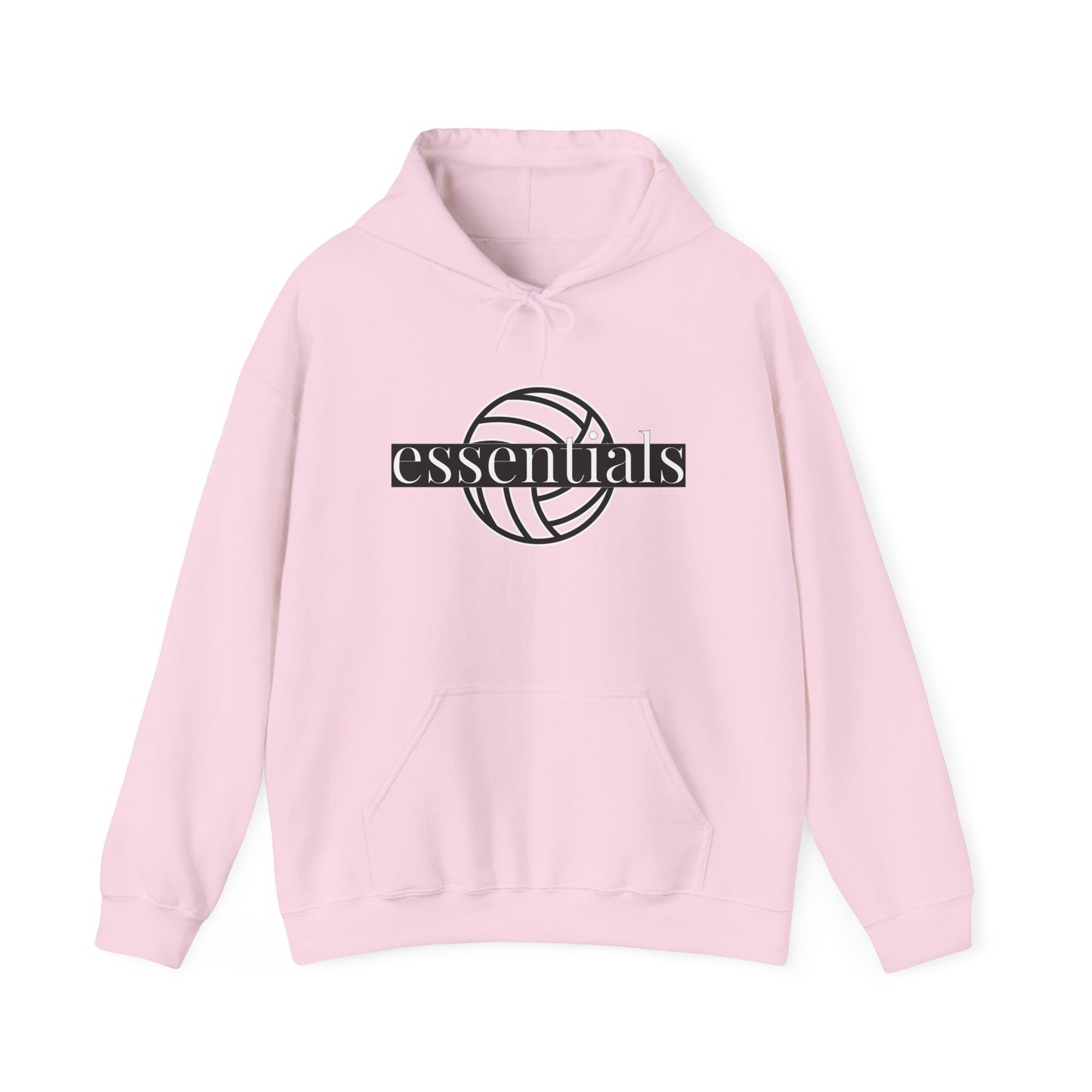Volleyball Essentials Hoodie, Unisex Sweatshirt for Players, Casual Wear, Sports Apparel, Gift for Volleyball Lovers, Comfortable Warmth