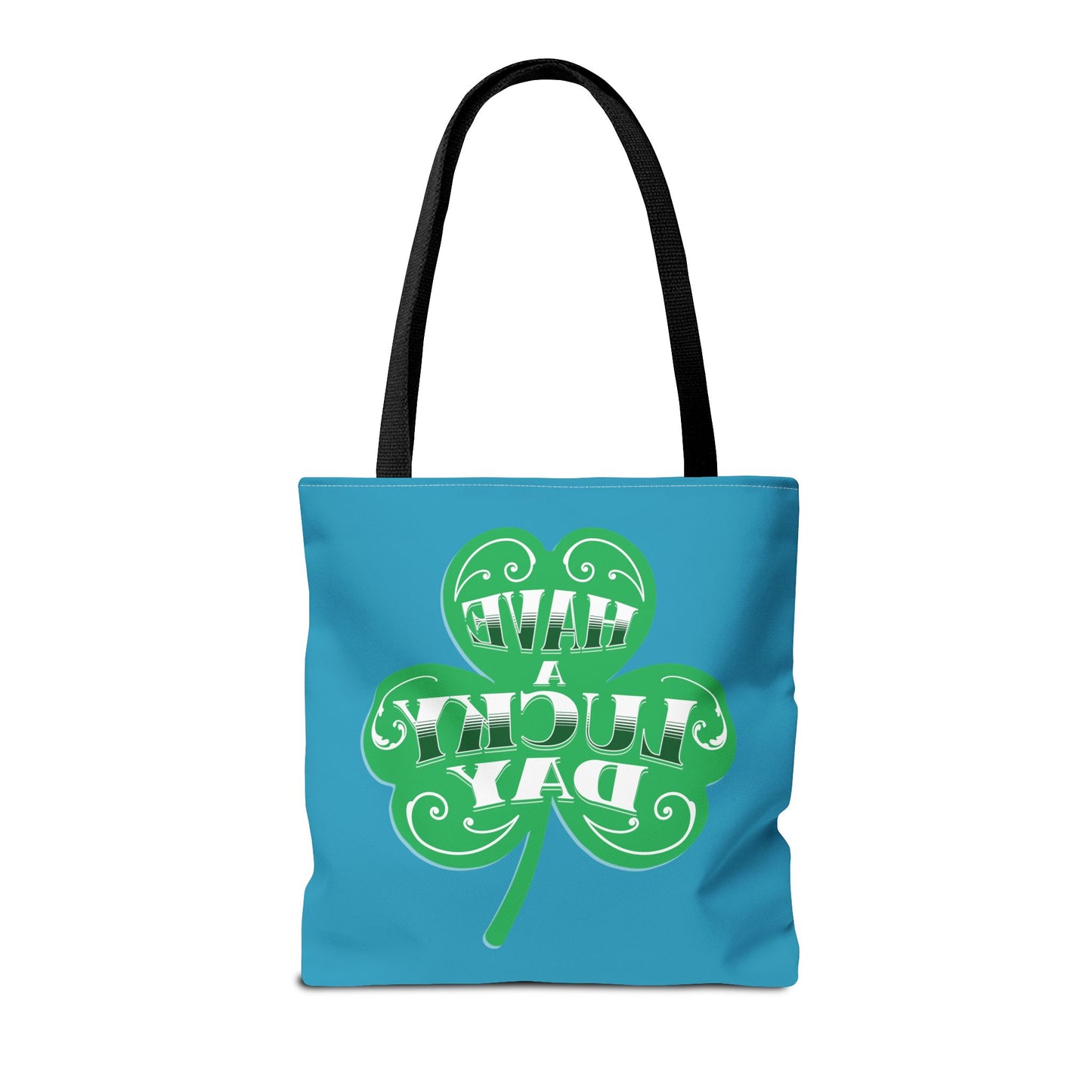Lucky Day Tote Bag - St. Patrick's Day Gift, Shamrock Design, Eco-Friendly Bag, Fun Everyday Tote, Perfect for Luck!