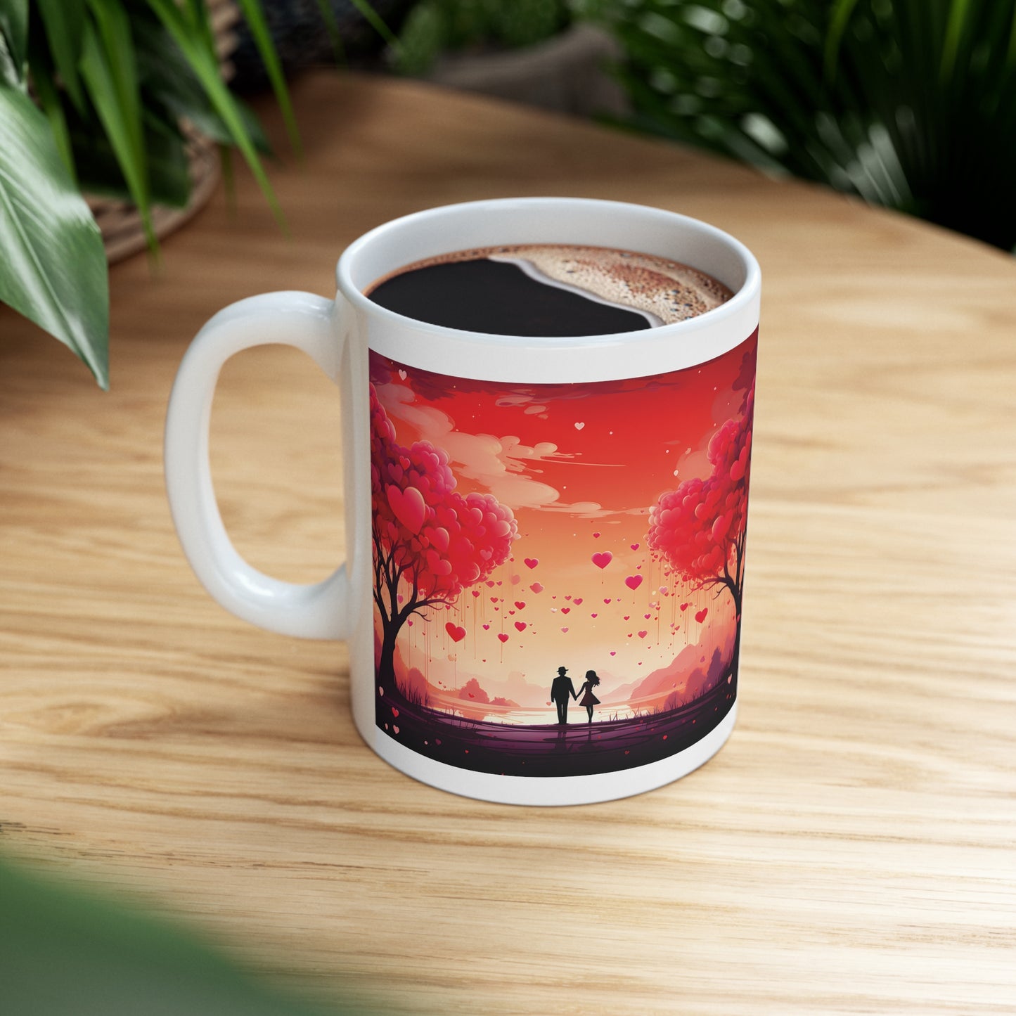 Valentine's Forever Love: Ceramic Mug 11oz