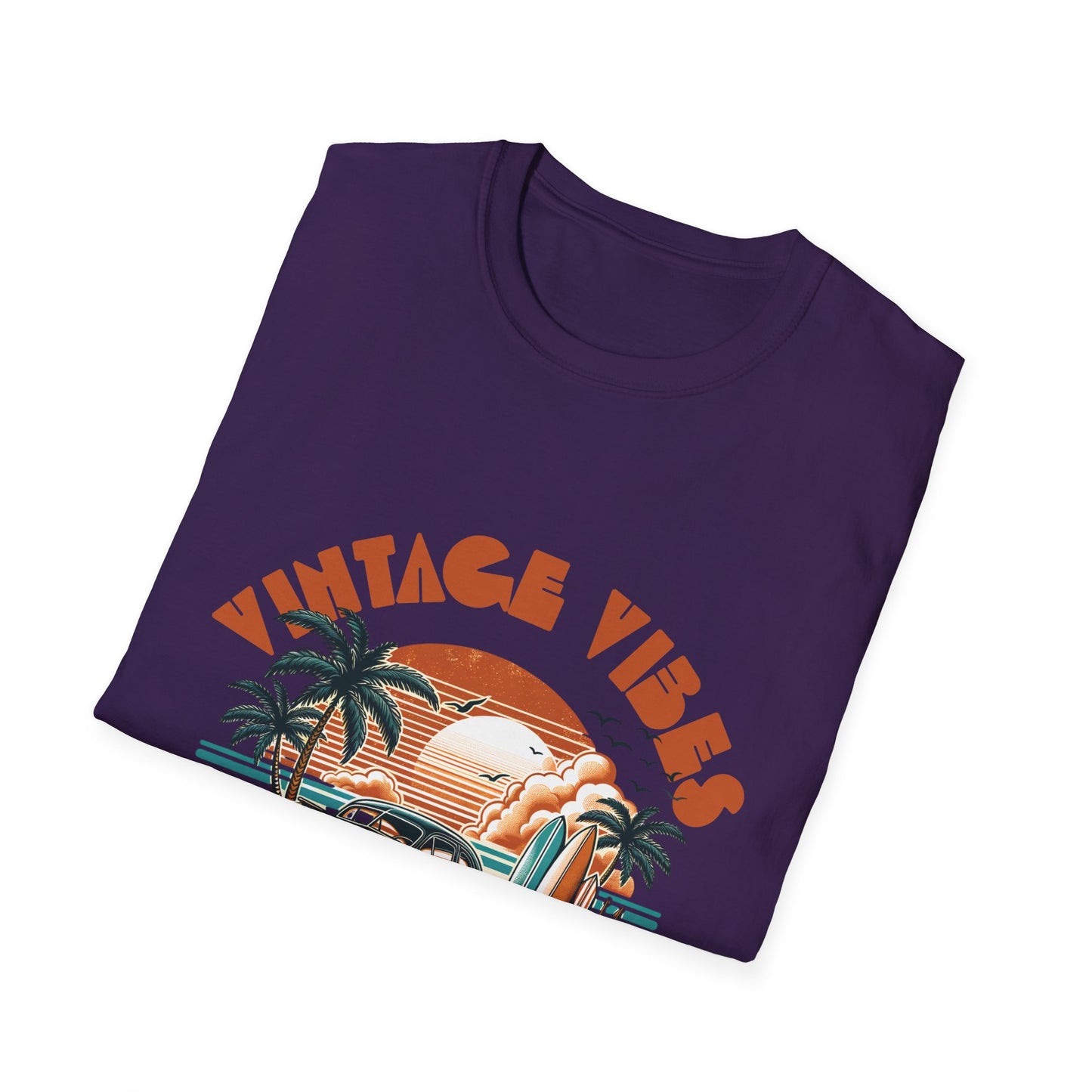 Vintage Vibe T-Shirt - Unisex Softstyle